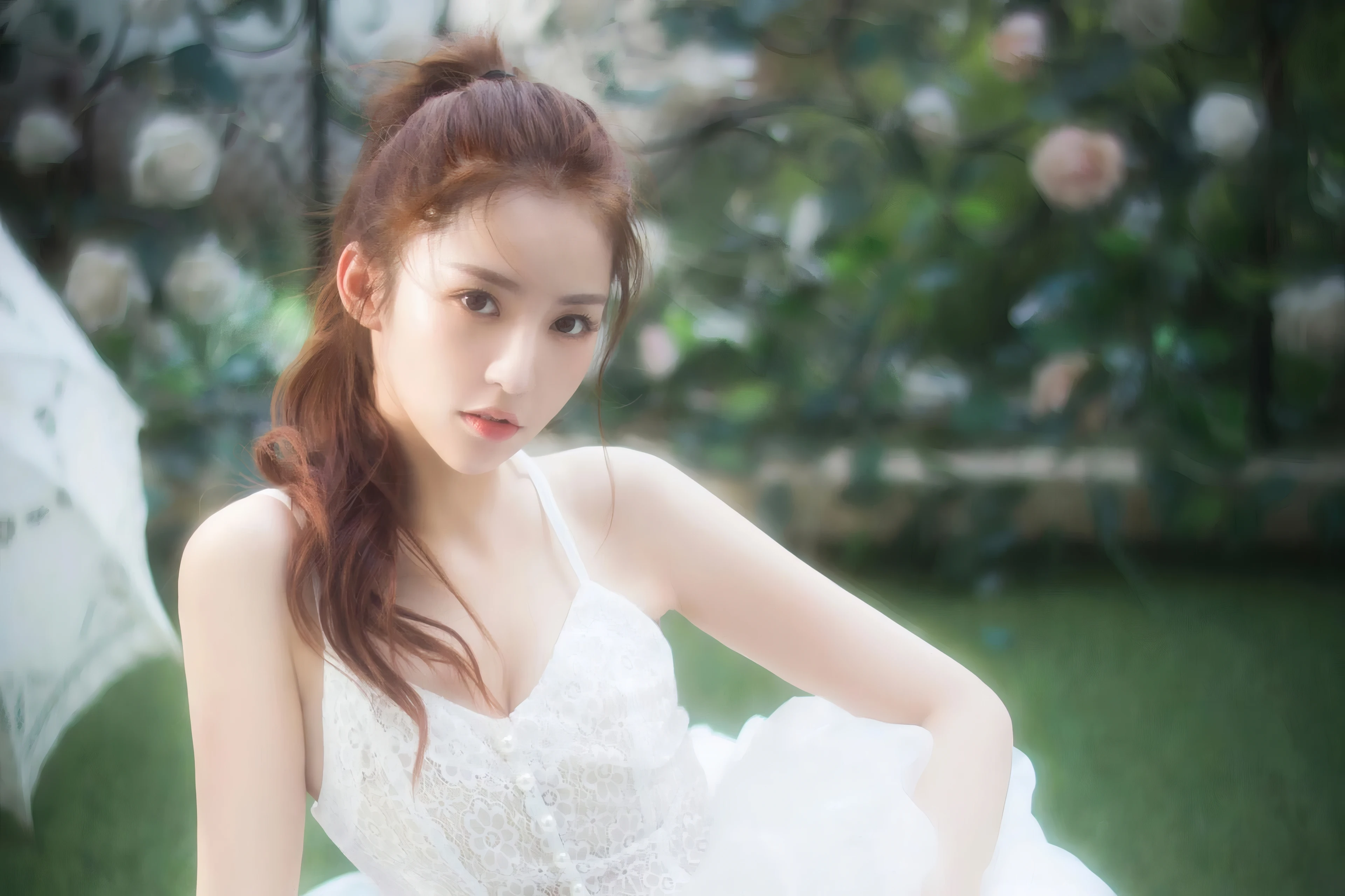 颜值爆表的 国内女生 脸部特写写真 4K超清画质 美女壁纸