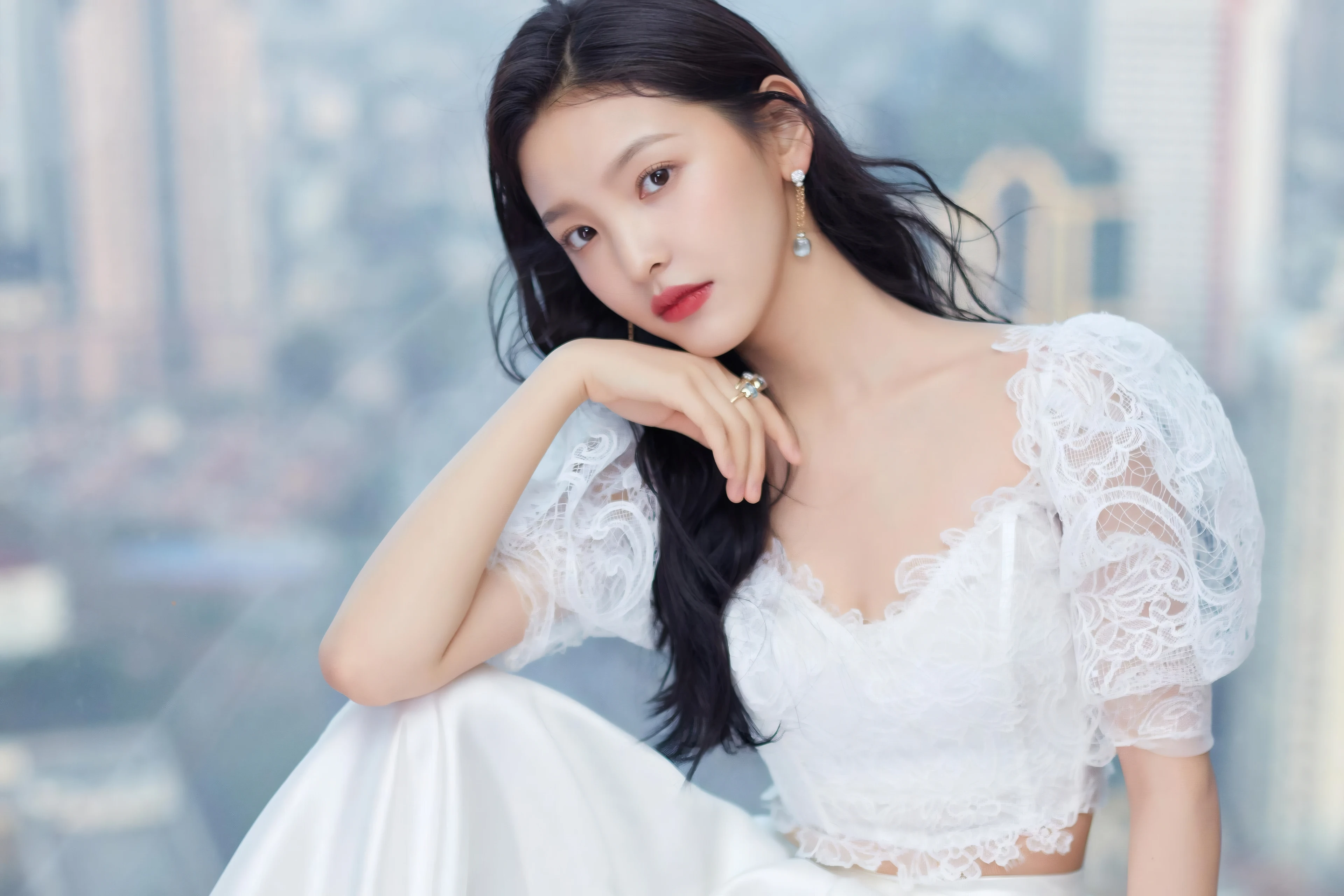 颜值爆表的 国内女生 脸部特写写真 4K超清画质 美女壁纸
