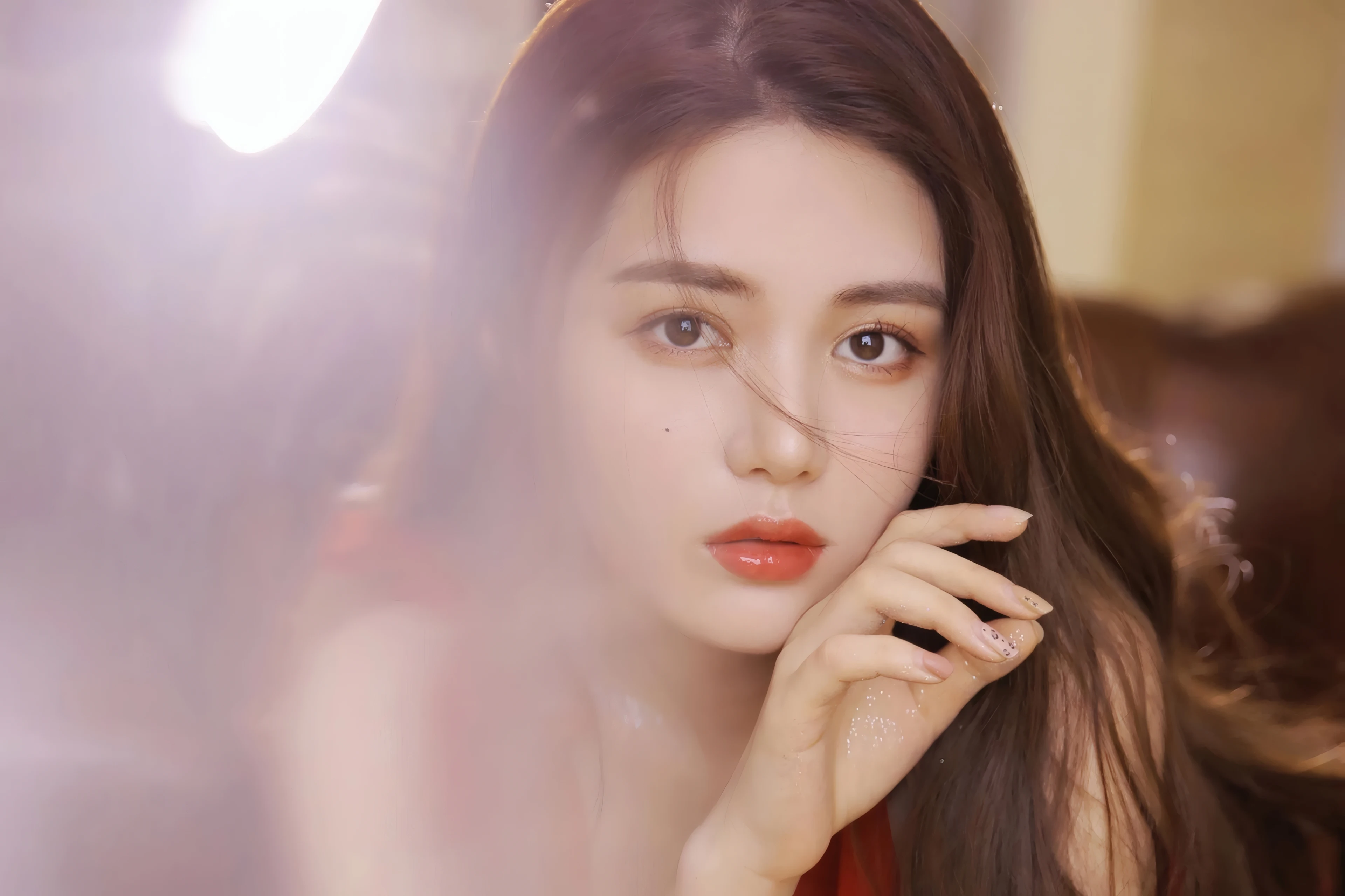 颜值爆表的 国内女生 脸部特写写真 4K超清画质 美女壁纸