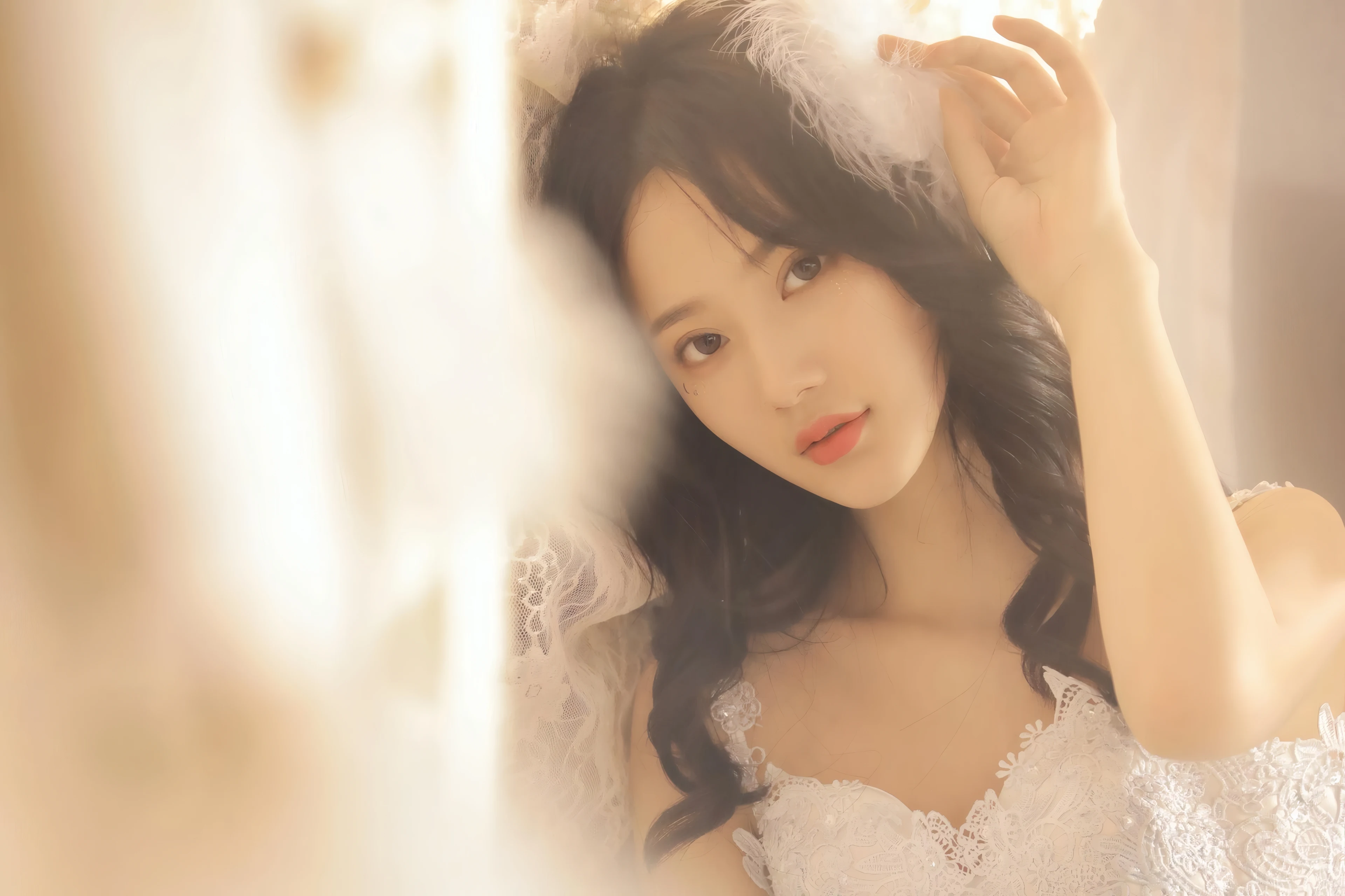 颜值爆表的 国内女生 脸部特写写真 4K超清画质 美女壁纸