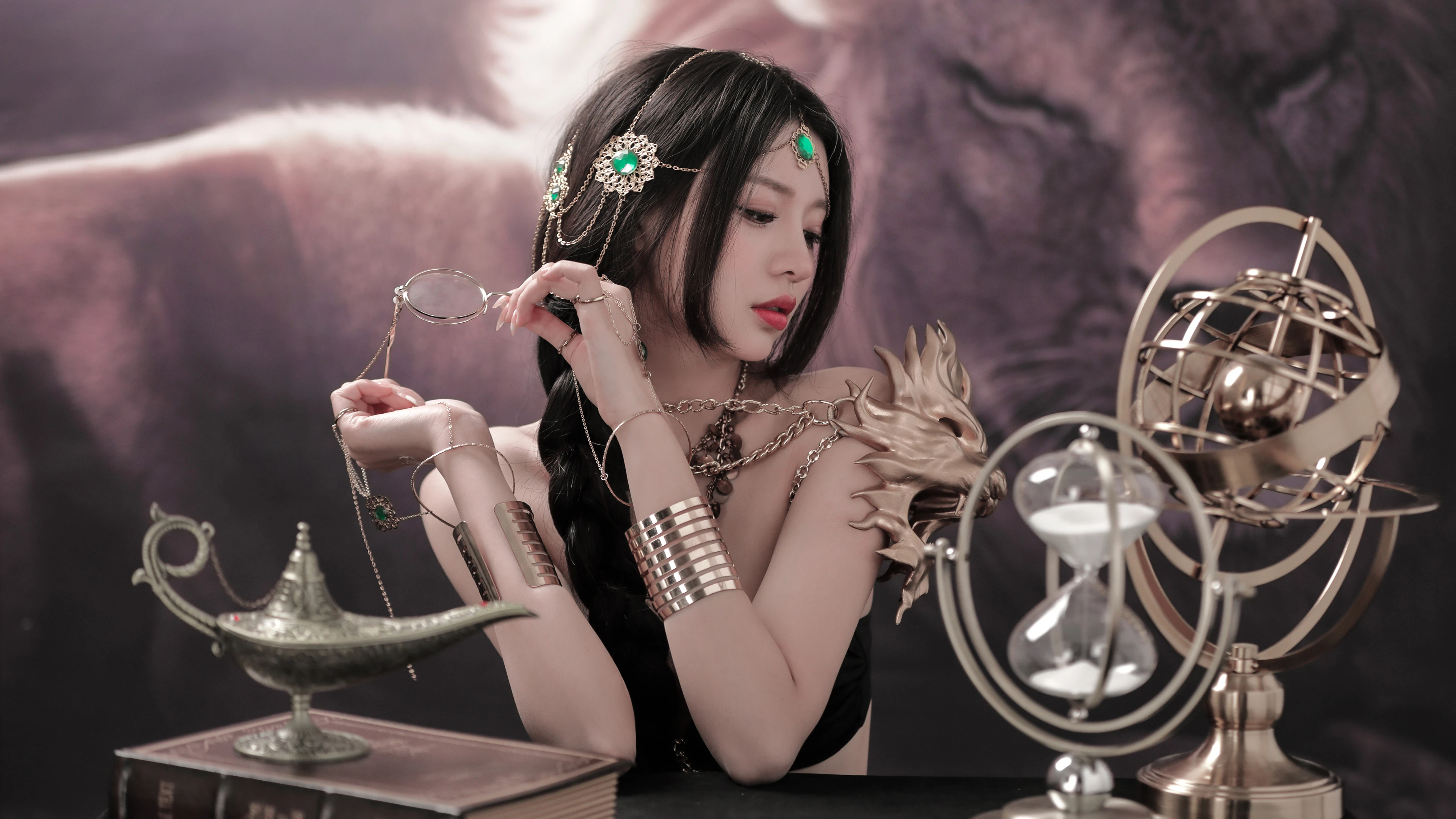 颜值爆表的 国内女生 脸部特写写真 4K超清画质 美女壁纸