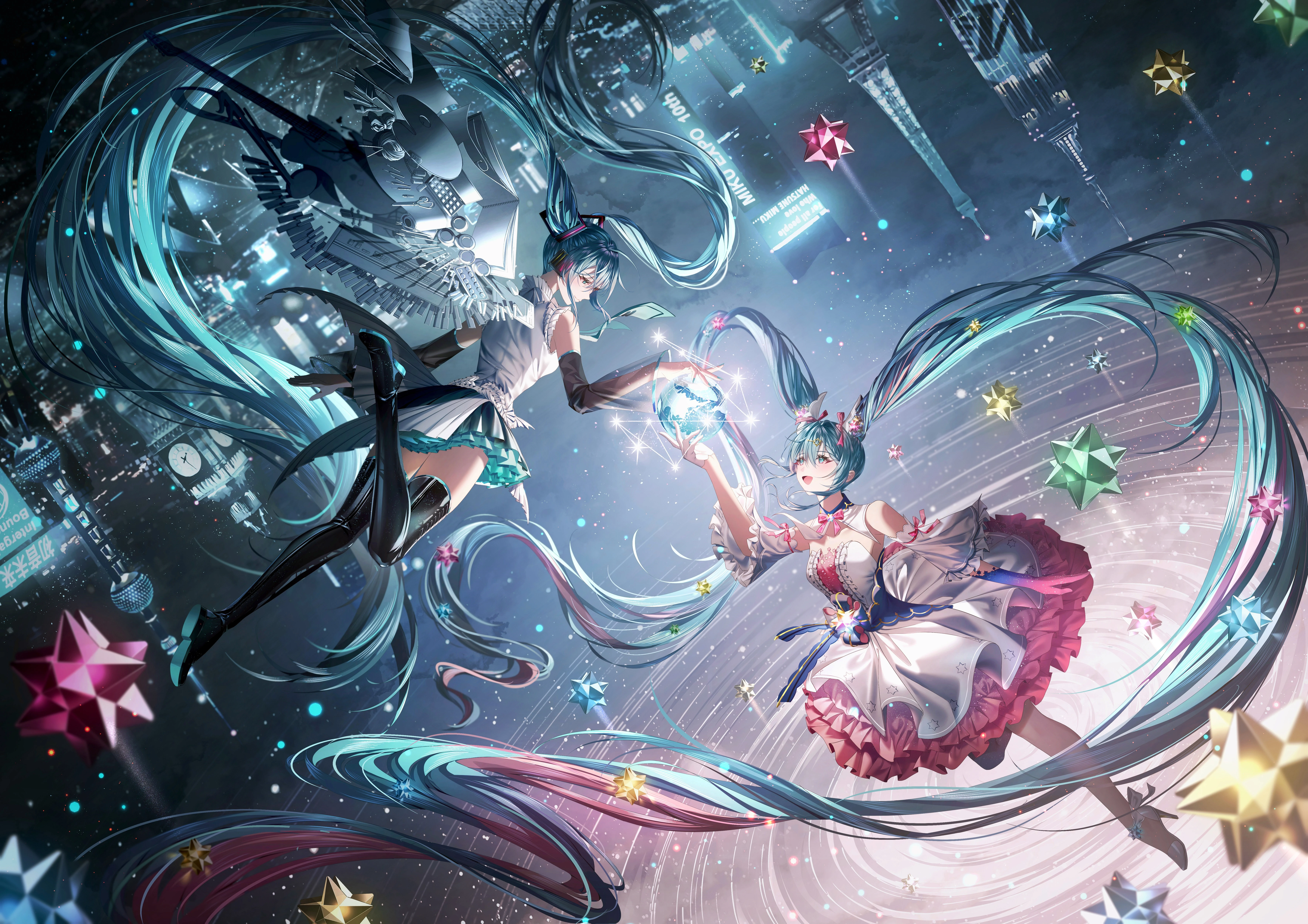 2k高清 初音未来角色壁纸 手机壁纸
