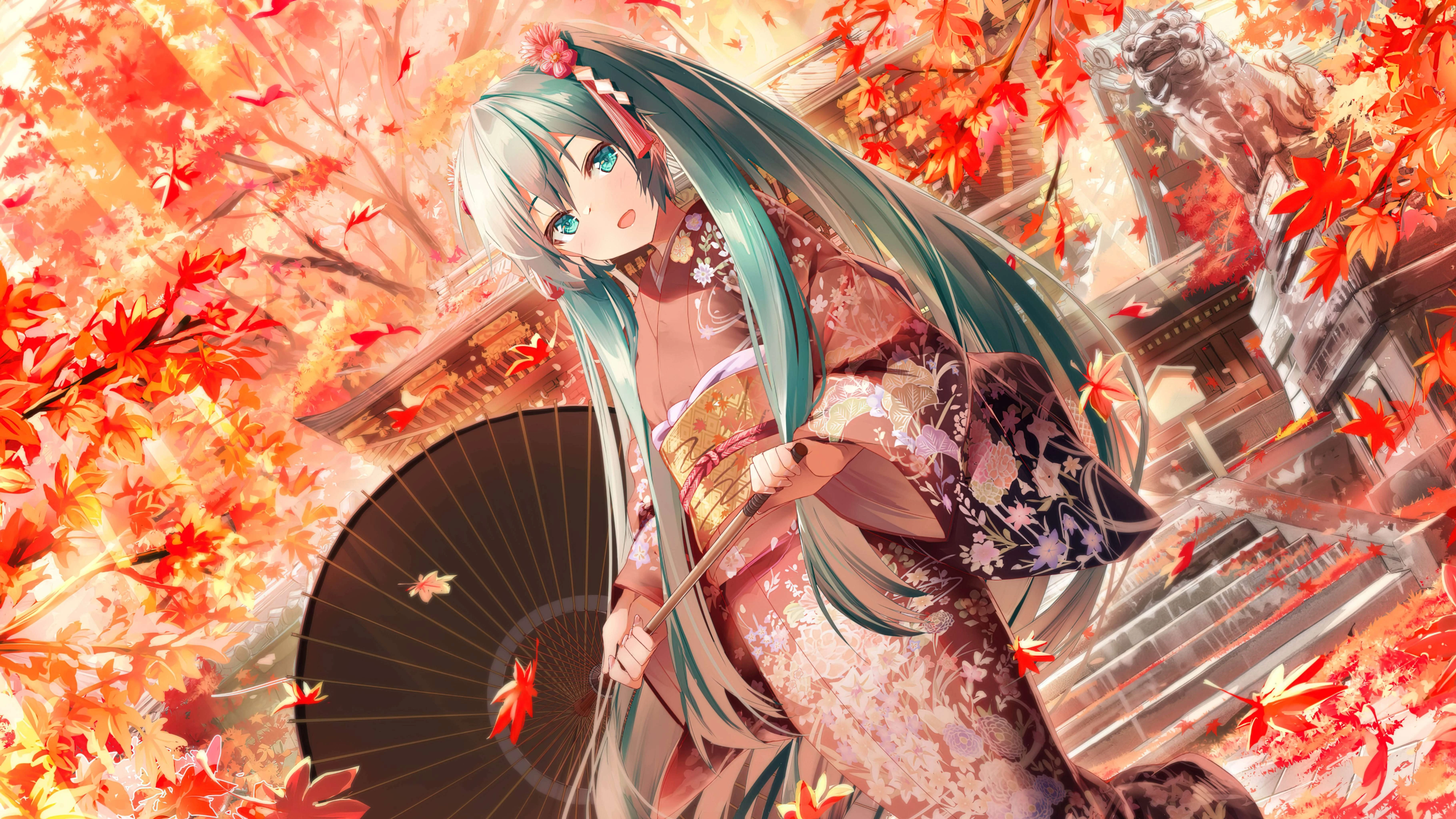 8k超高清 初音未来桌面壁纸 屏保锁屏