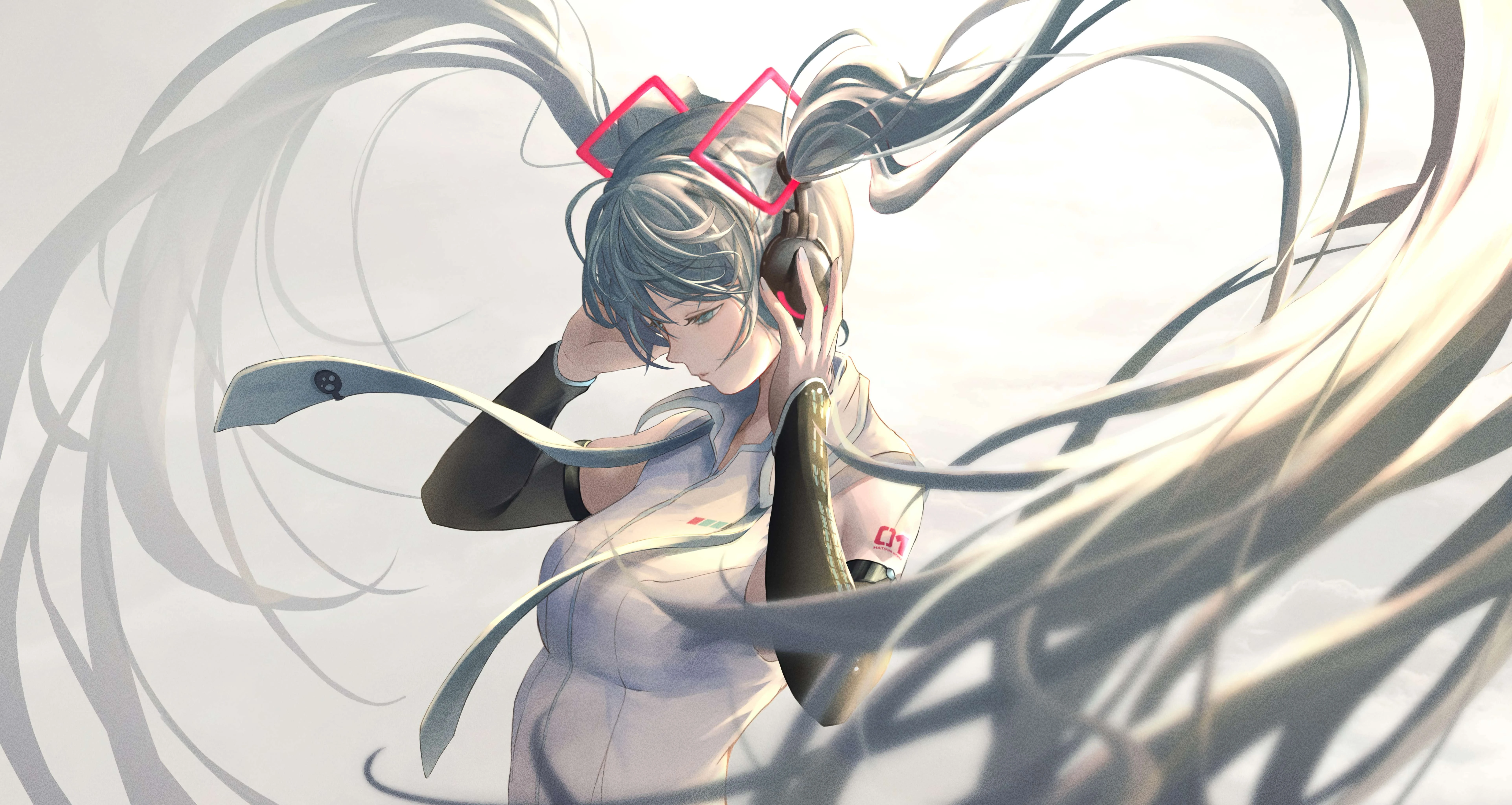 4k超清 初音未来桌面壁纸 平板壁纸