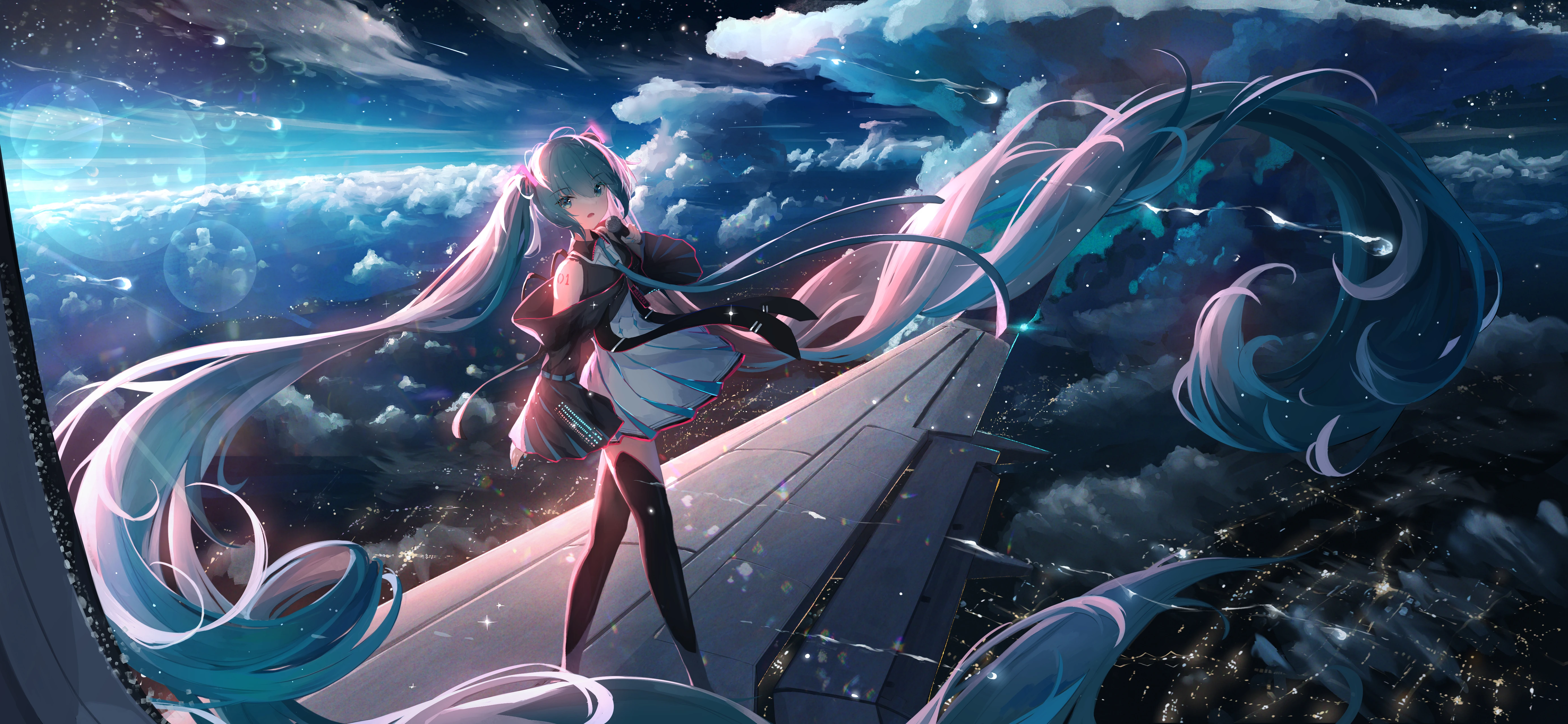 高清 初音未来桌面壁纸 iPad壁纸 免费下载
