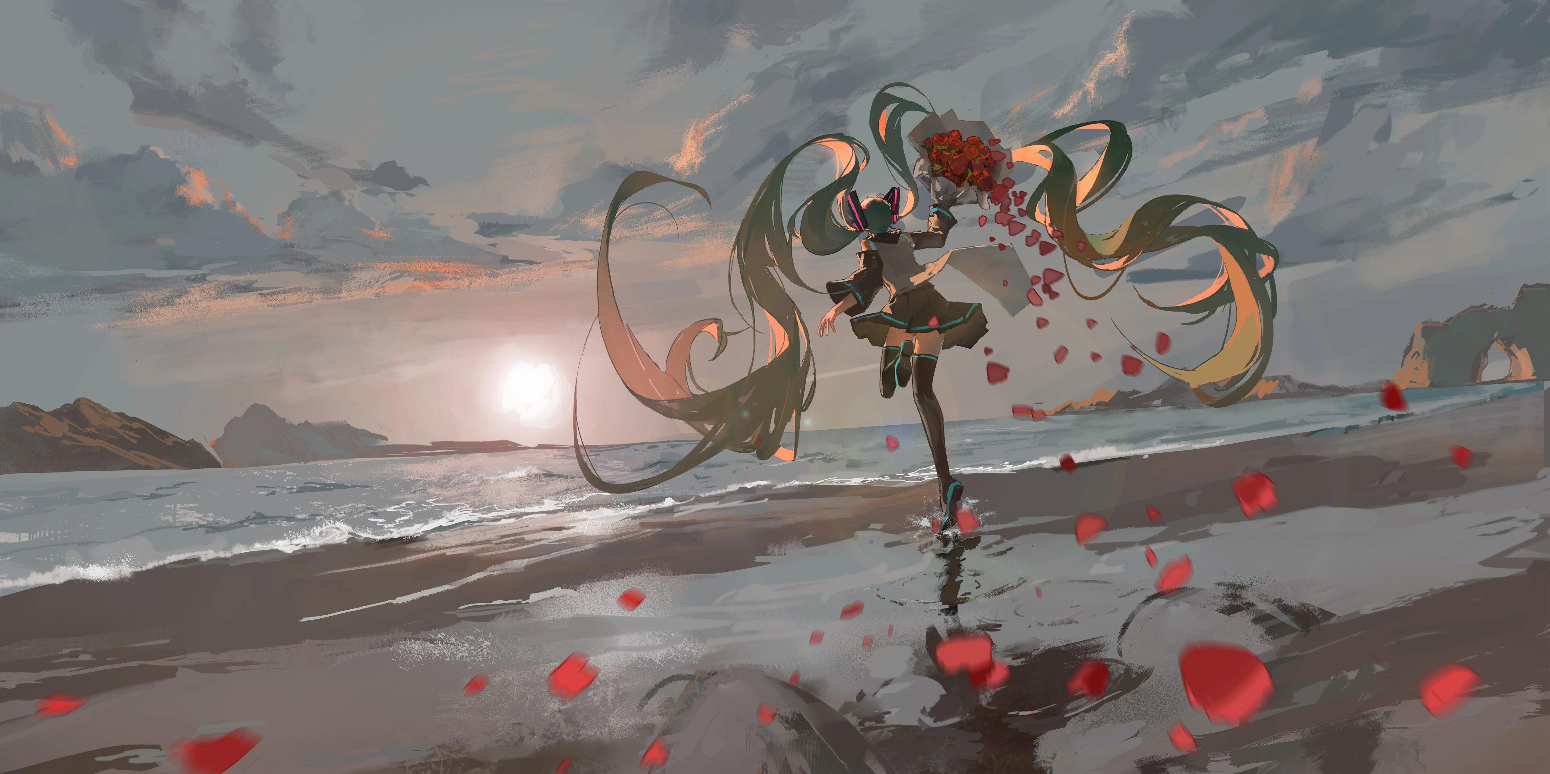 4k超清 初音未来角色壁纸 手机壁纸 免费下载