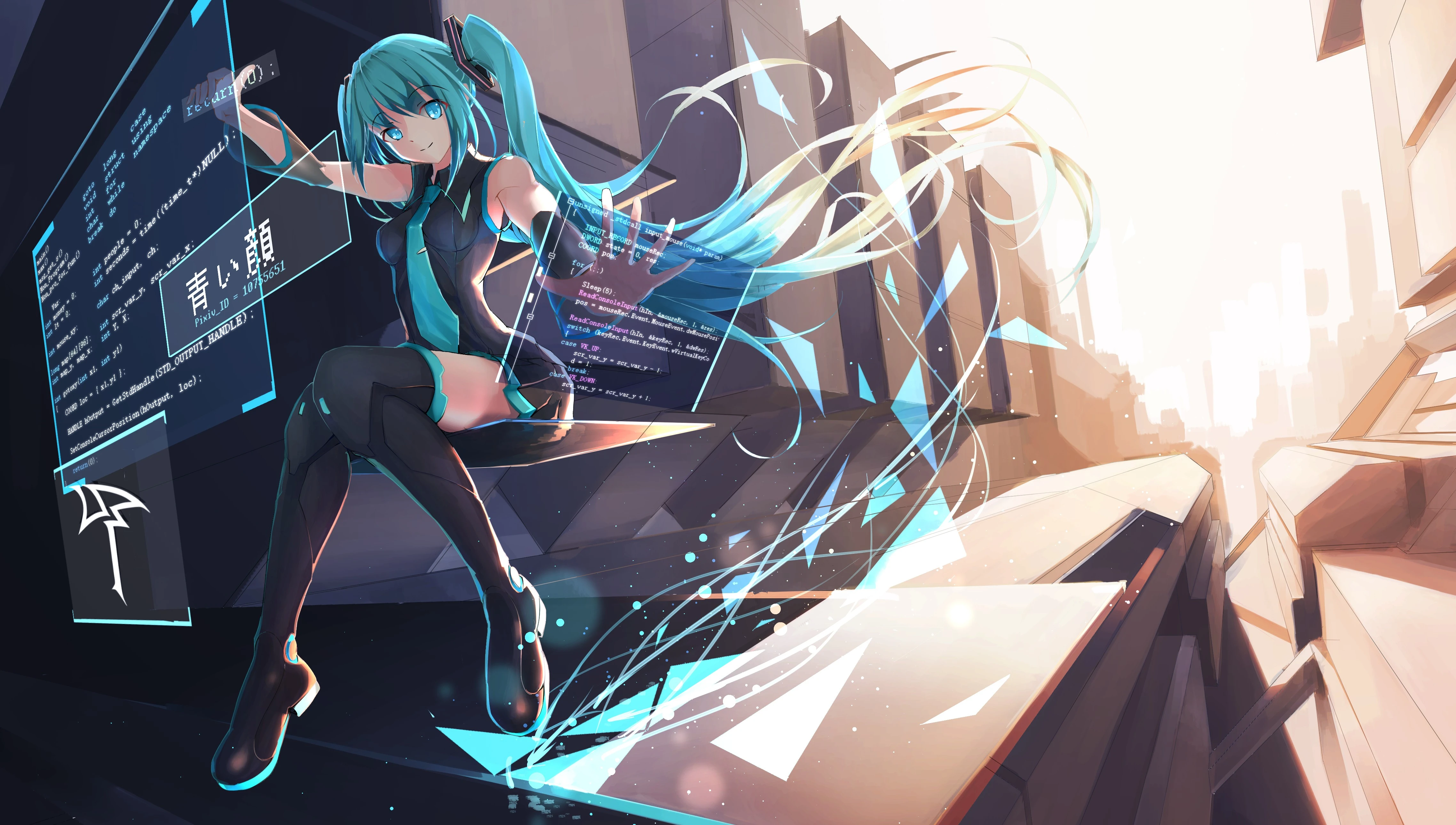 8k超高清 初音未来动漫壁纸 手机壁纸