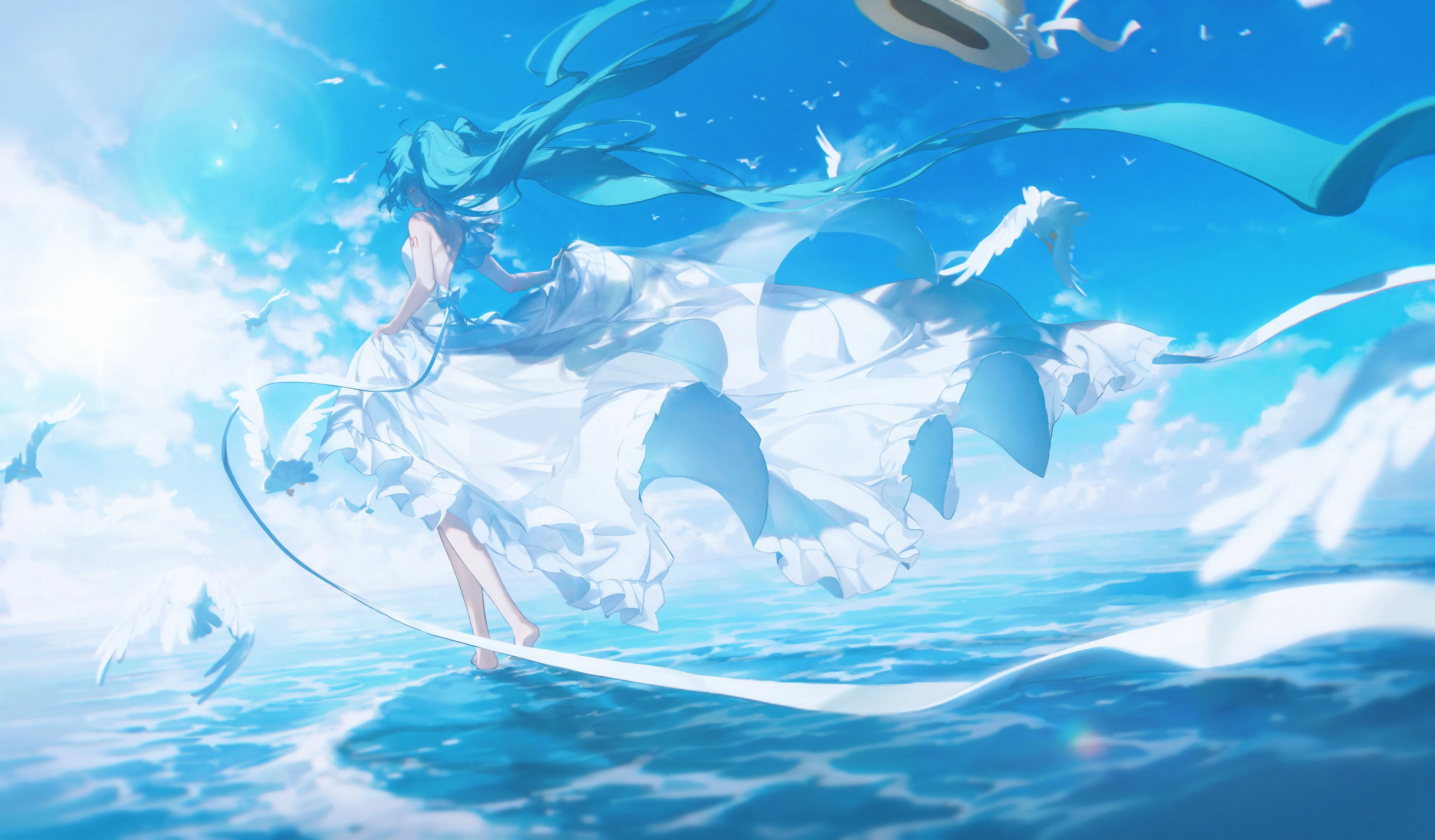 2k高清 初音未来虚拟歌手壁纸 屏保锁屏 免费下载