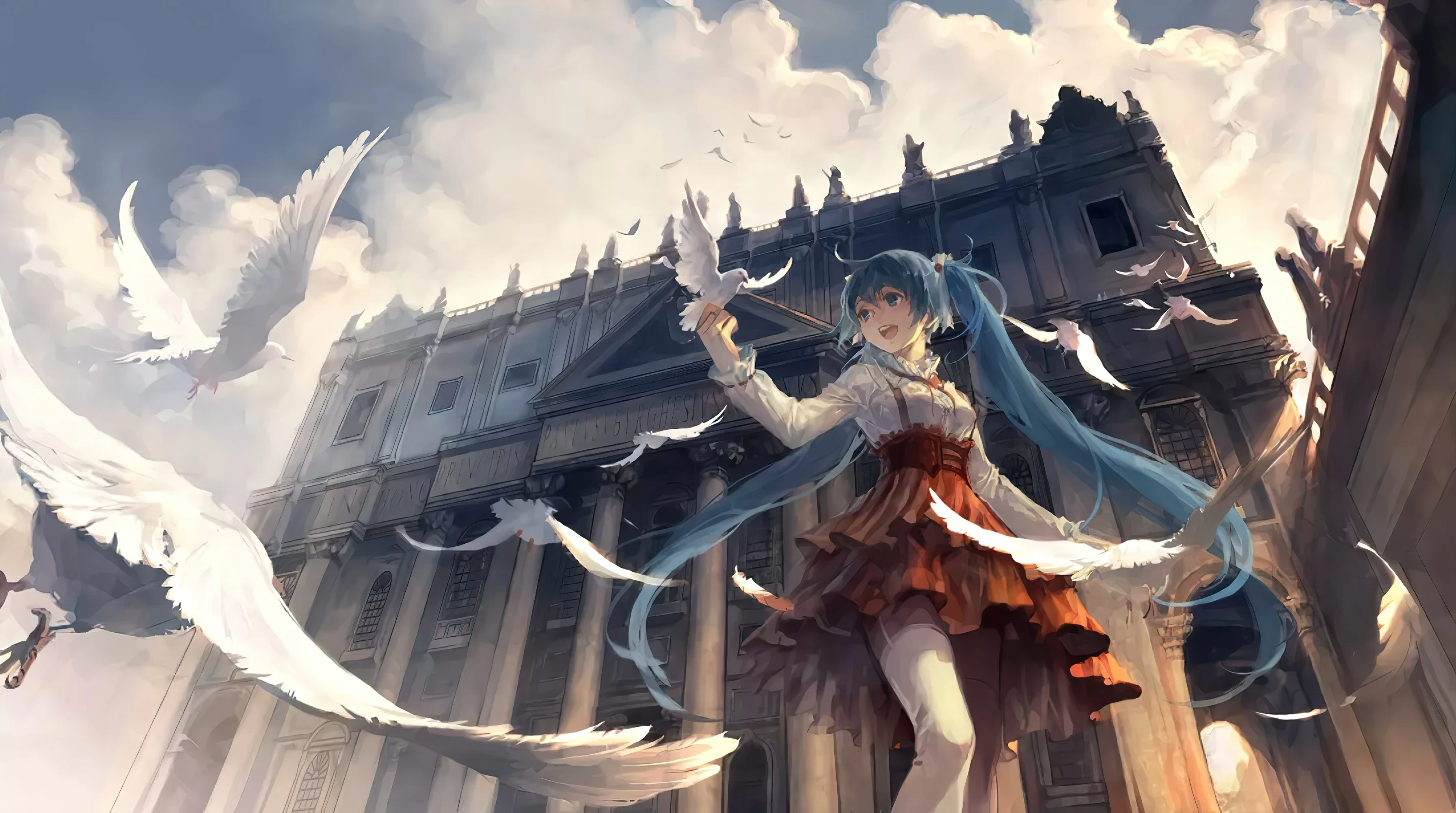 高清 初音未来动漫壁纸 手机壁纸 免费下载