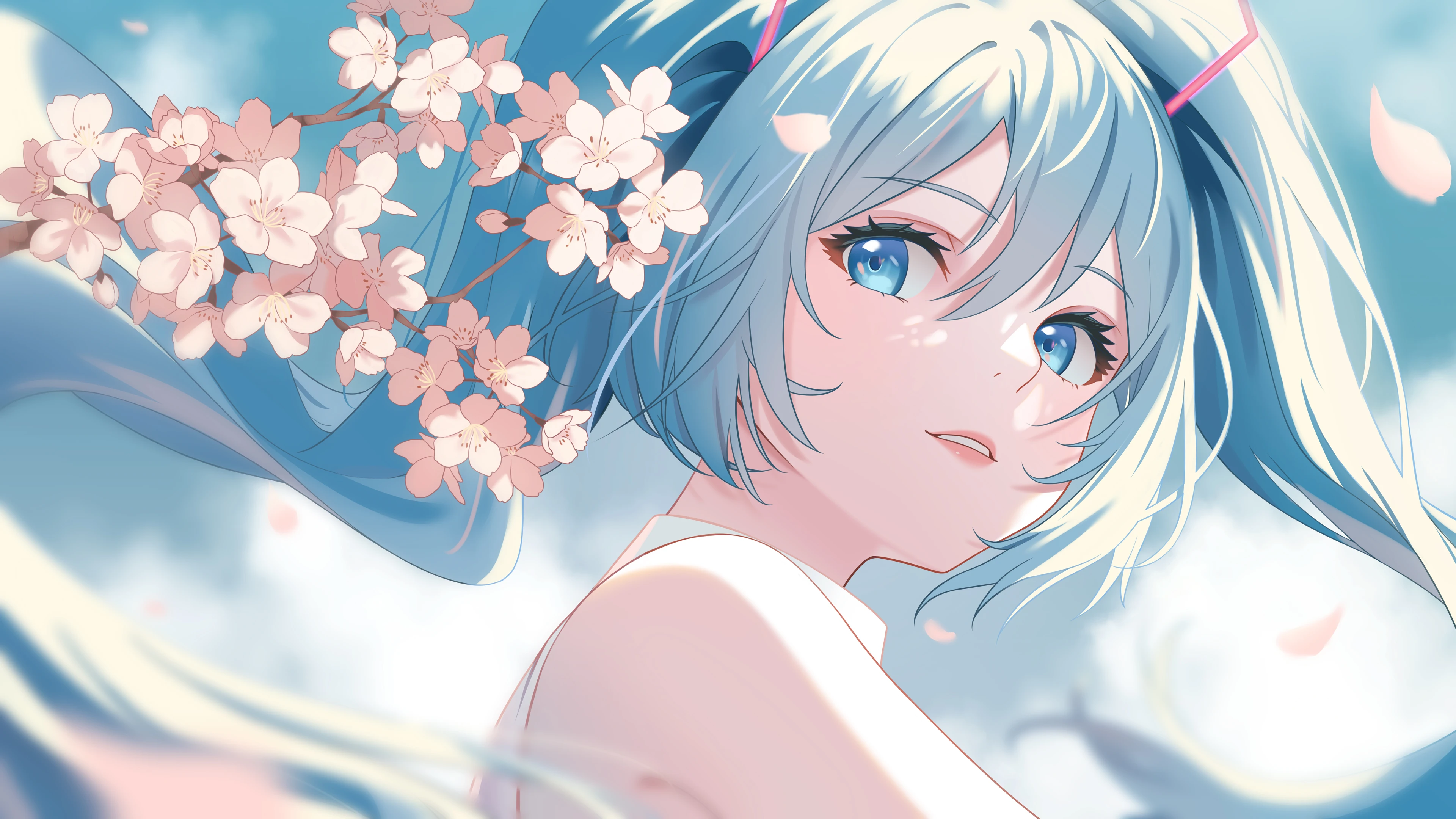 无损 初音未来游戏图片 笔记本桌面
