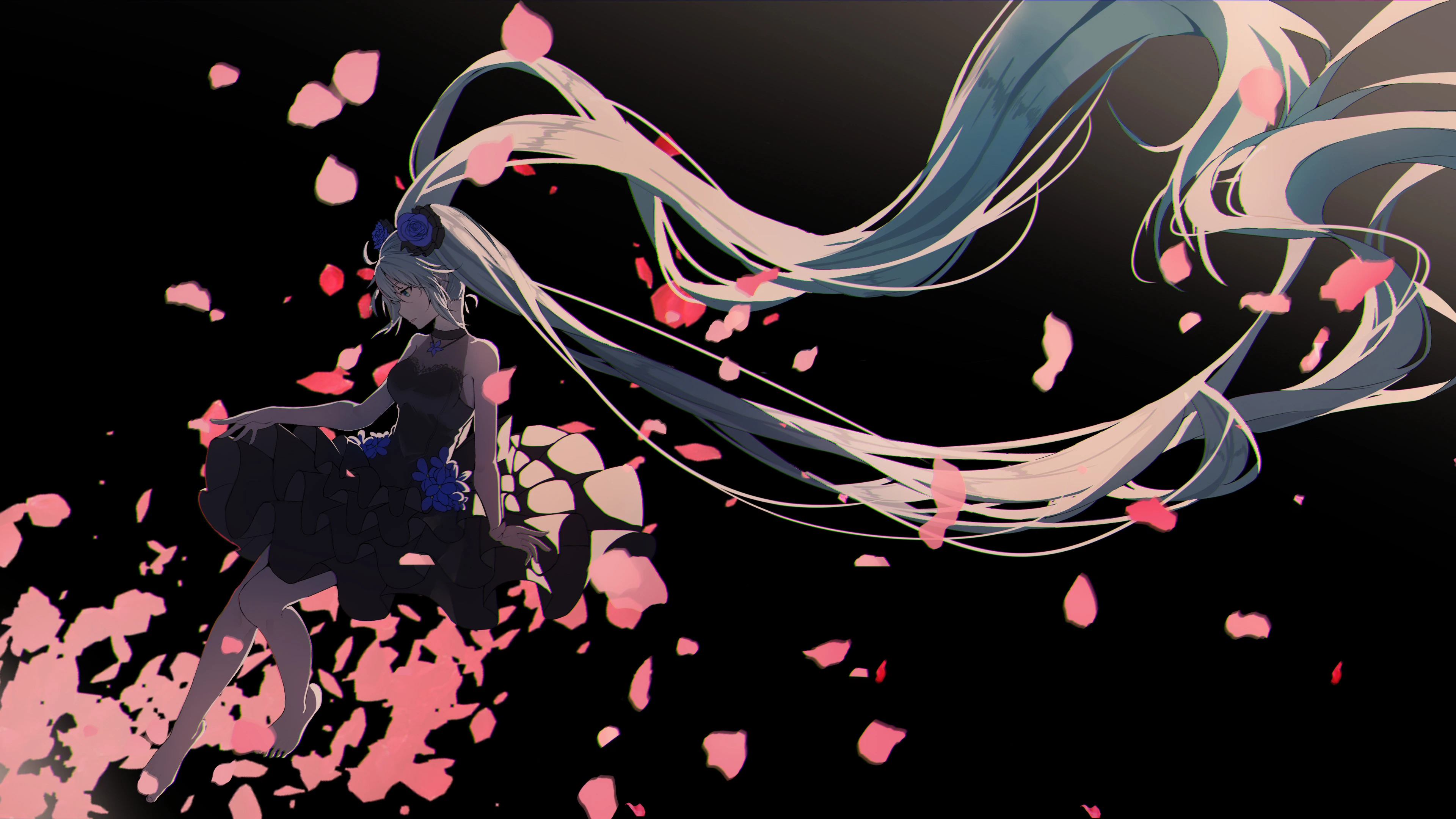 8k超高清 初音未来虚拟歌手壁纸 手机壁纸