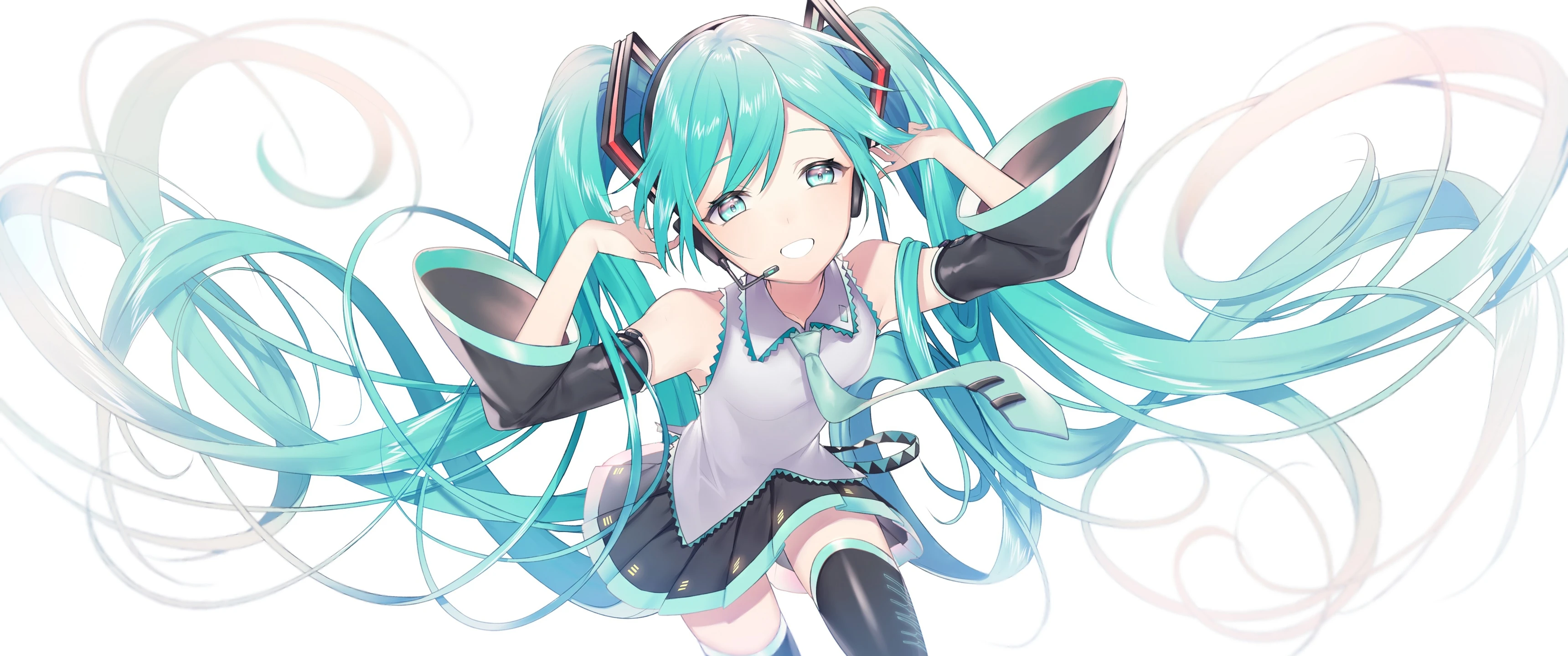 2k高清 初音未来游戏图片 平板壁纸