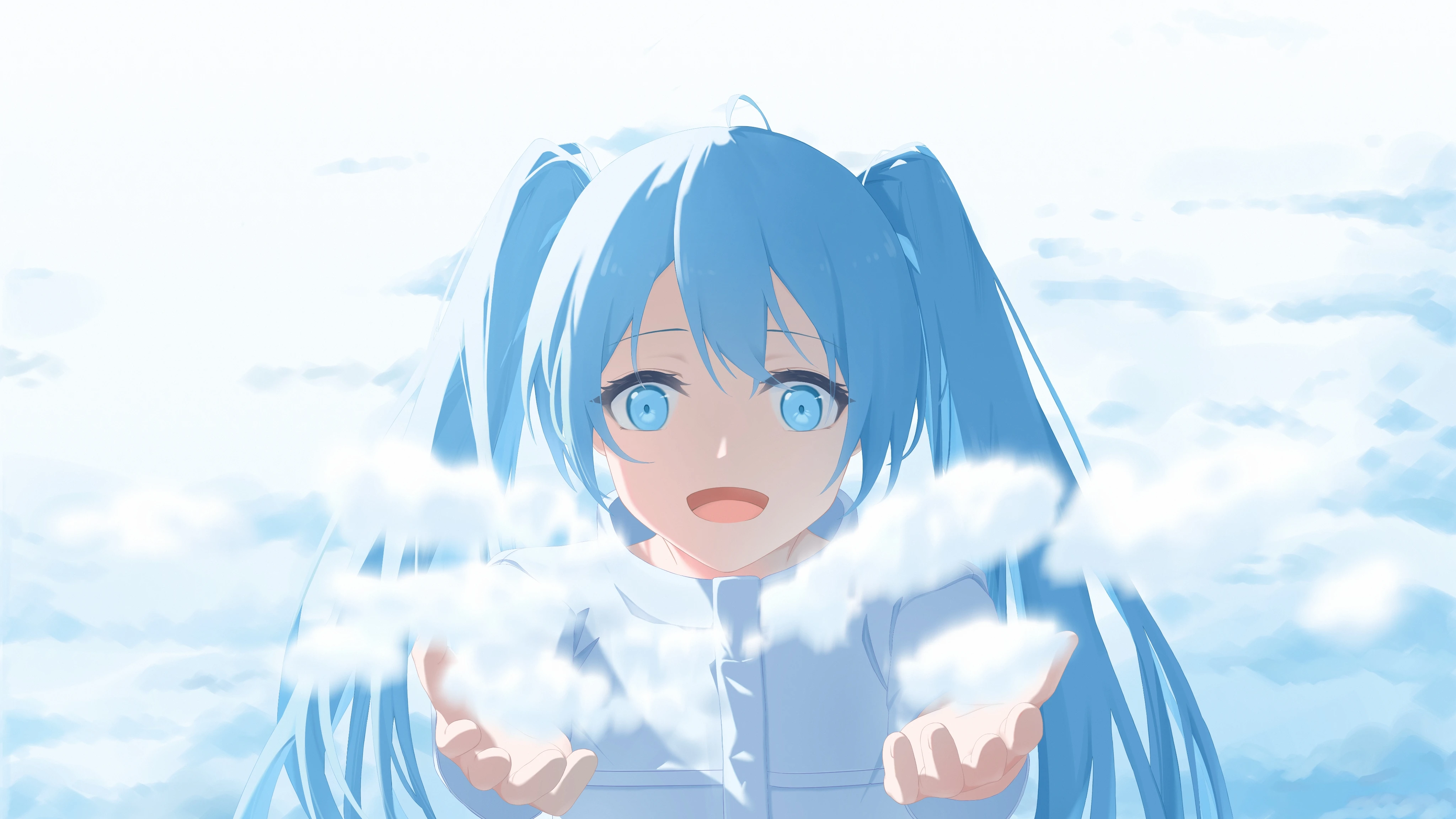 4k超清 初音未来虚拟歌手壁纸 屏保锁屏