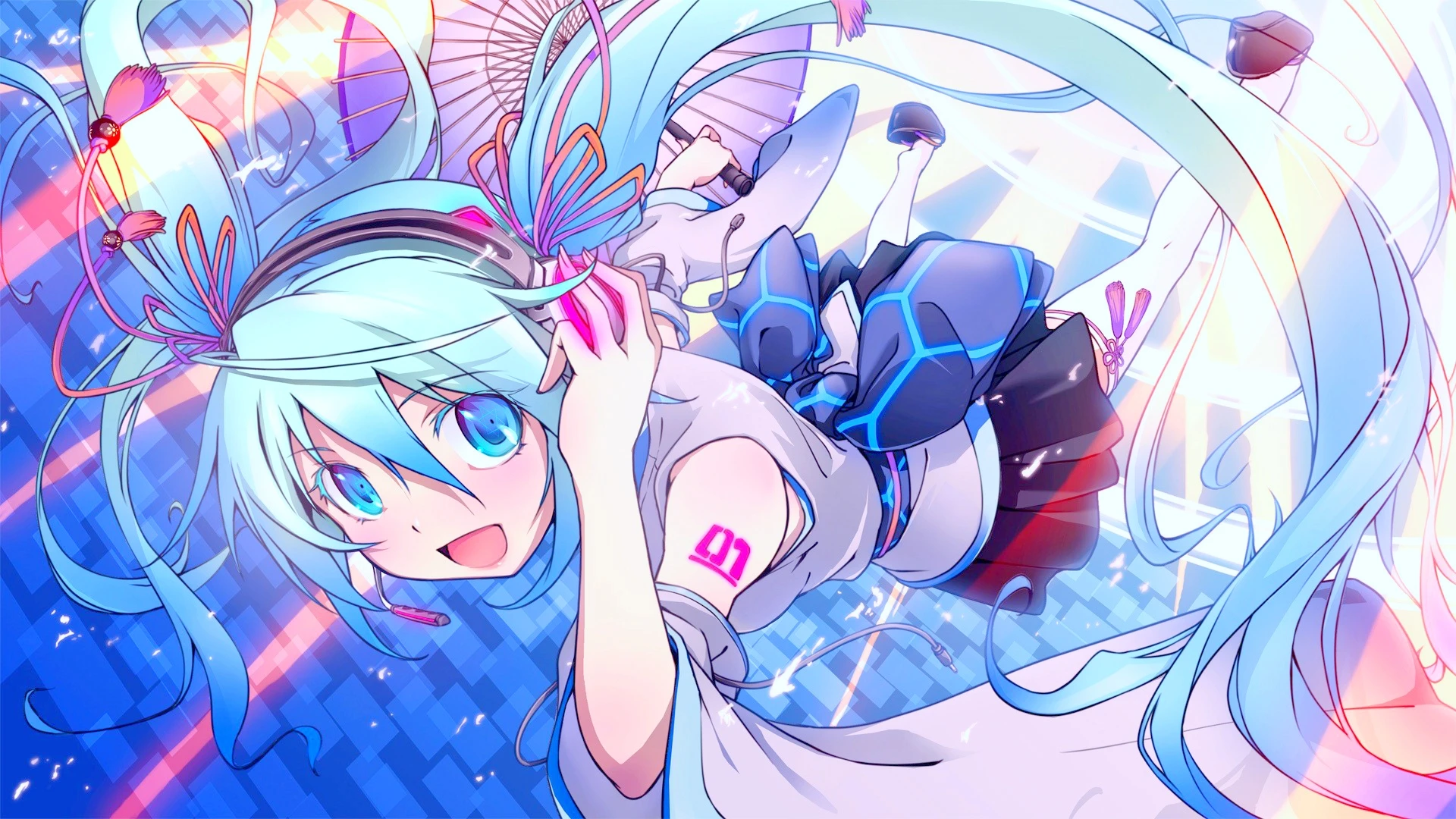 高清 初音未来游戏图片 手机壁纸 免费下载