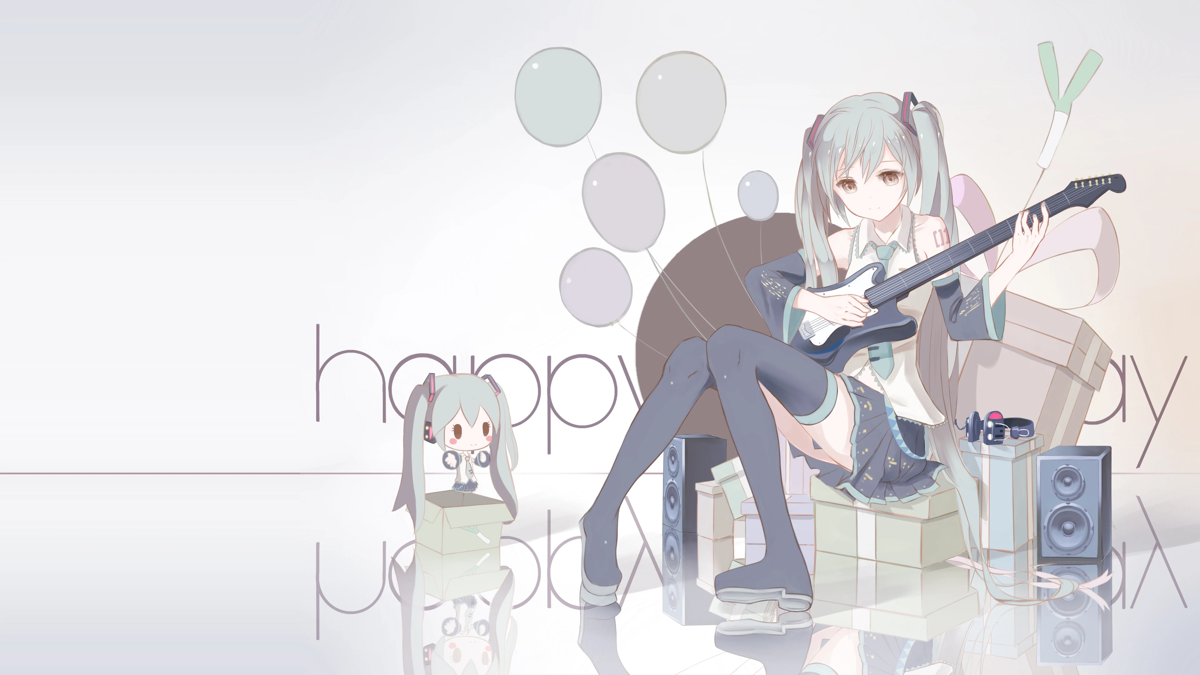 8k超高清 初音未来角色壁纸 手机锁屏 免费下载