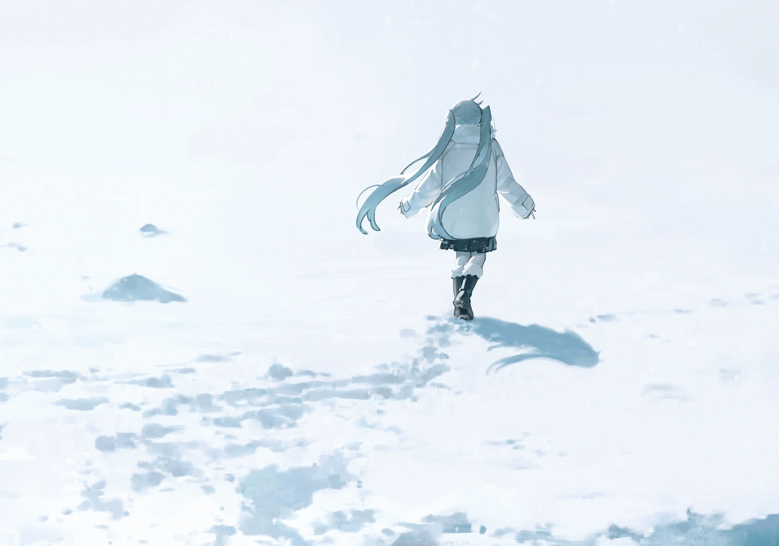 2k高清 初音未来桌面壁纸 手机锁屏