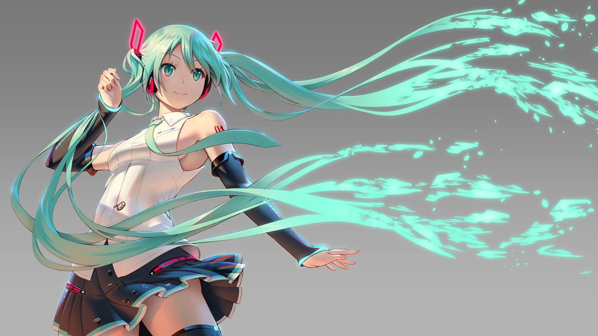 无损 初音未来角色壁纸 平板壁纸 免费下载