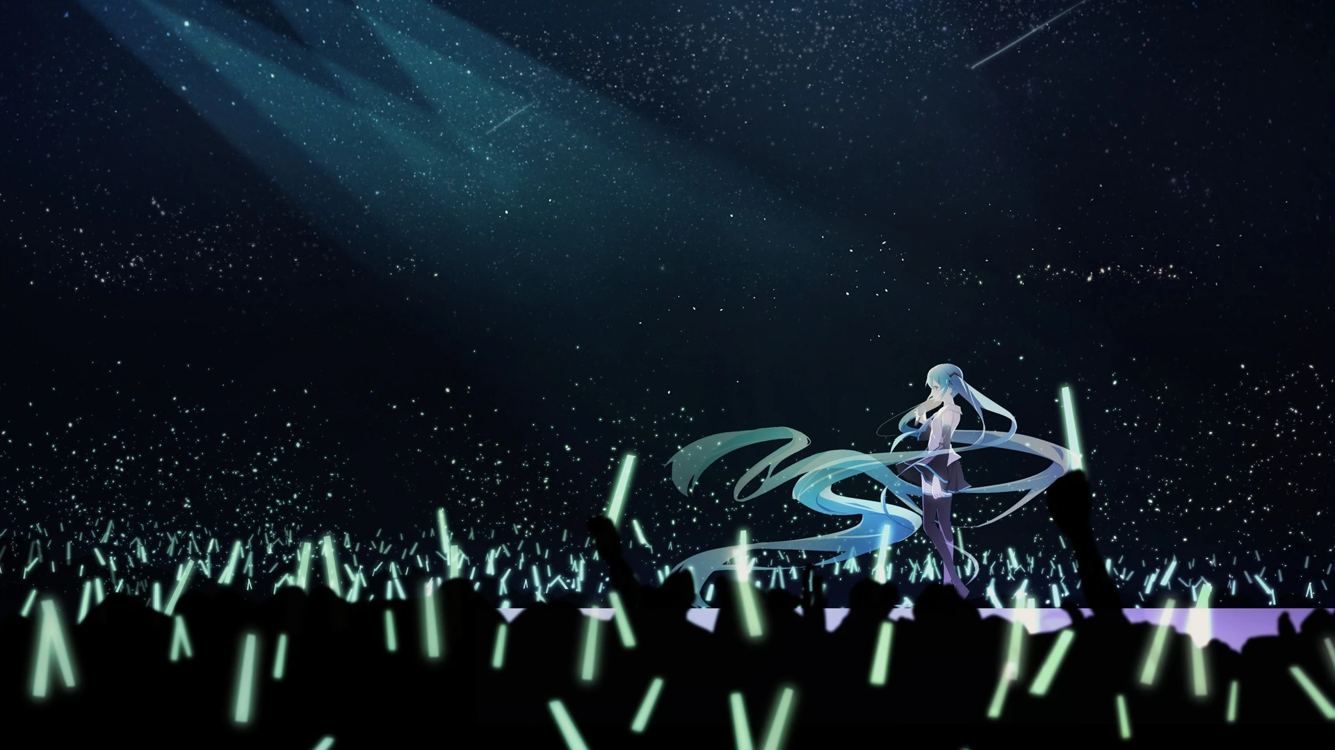 高清 初音未来游戏图片 iPad壁纸