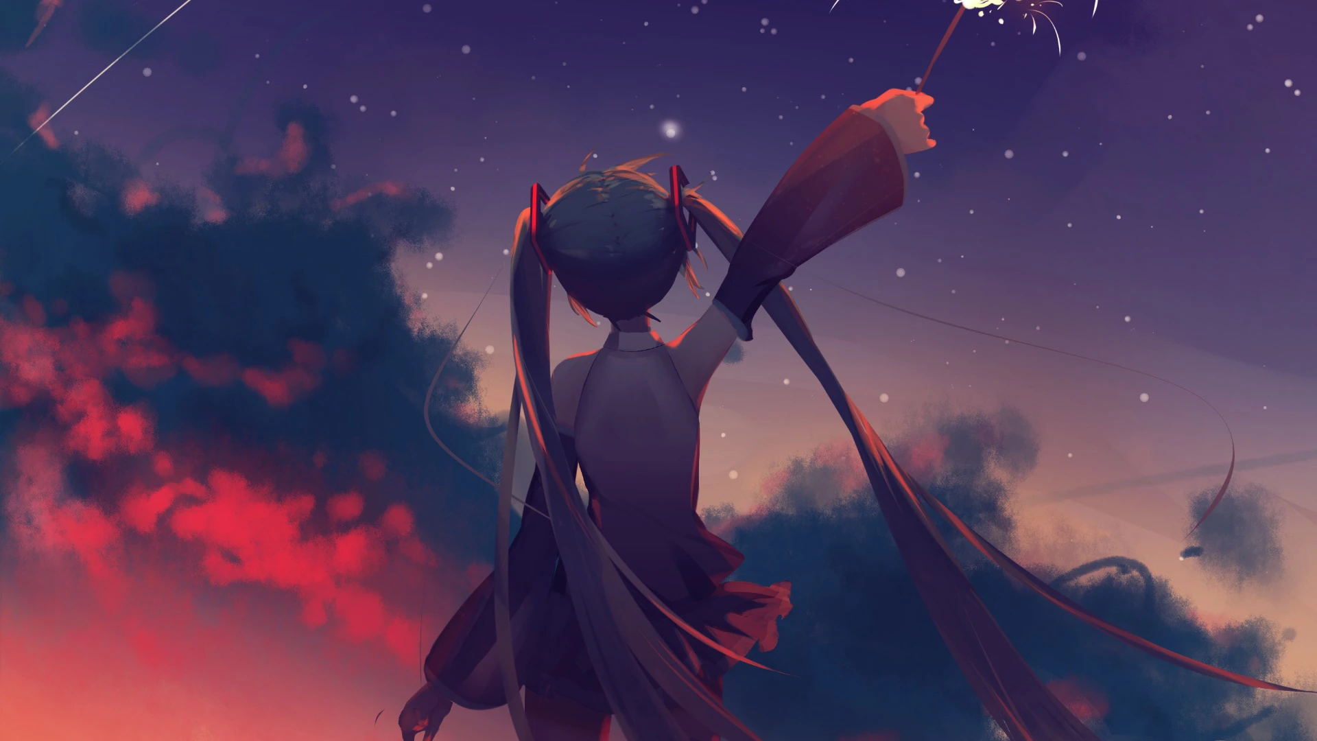 无损 初音未来角色壁纸 笔记本桌面