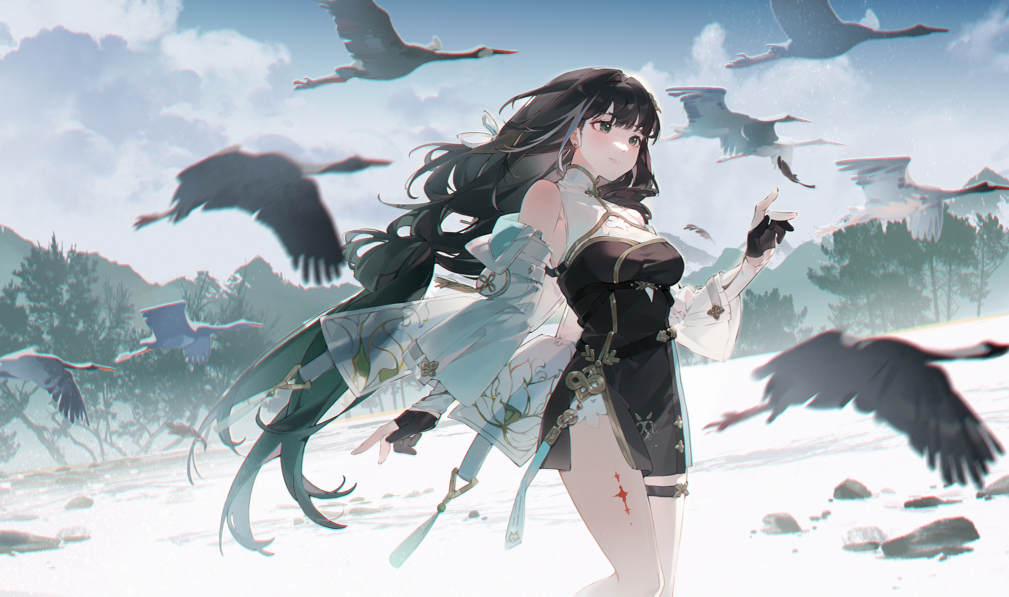 高清 鸣潮原画壁纸 笔记本桌面