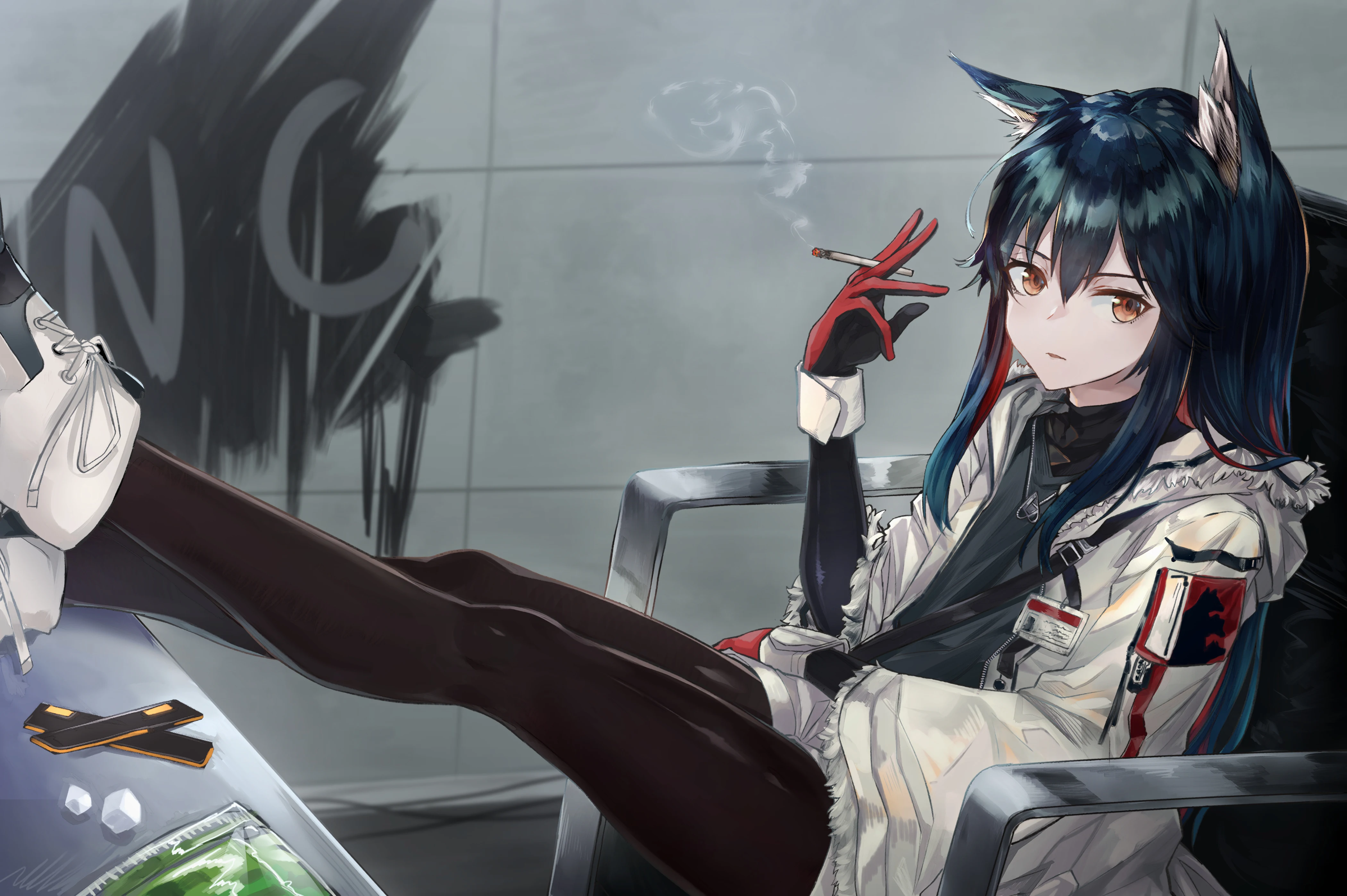 4K高清游戏原画明日方舟创意视觉设计