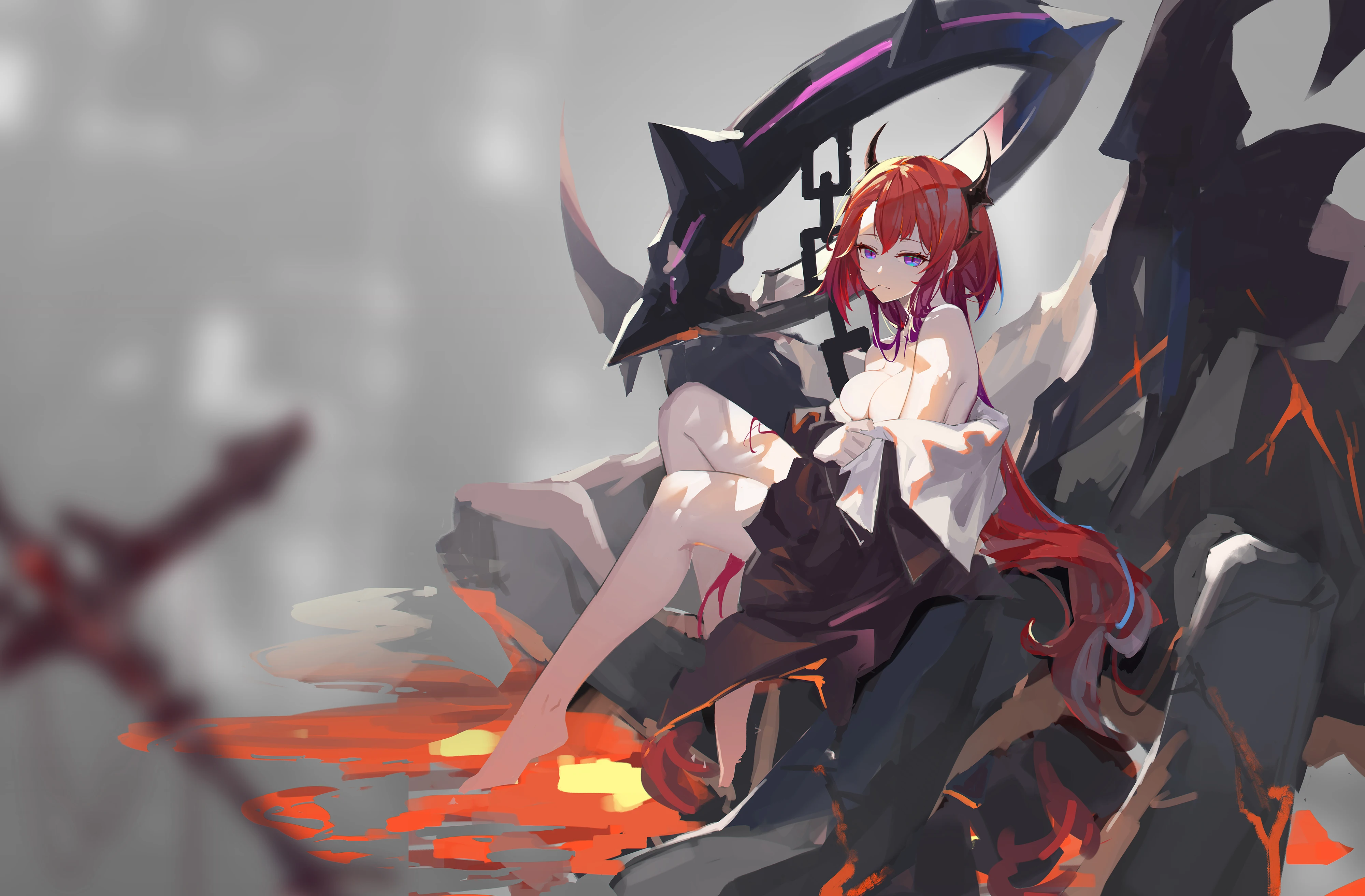 4K高清游戏原画明日方舟风格视觉氛围
