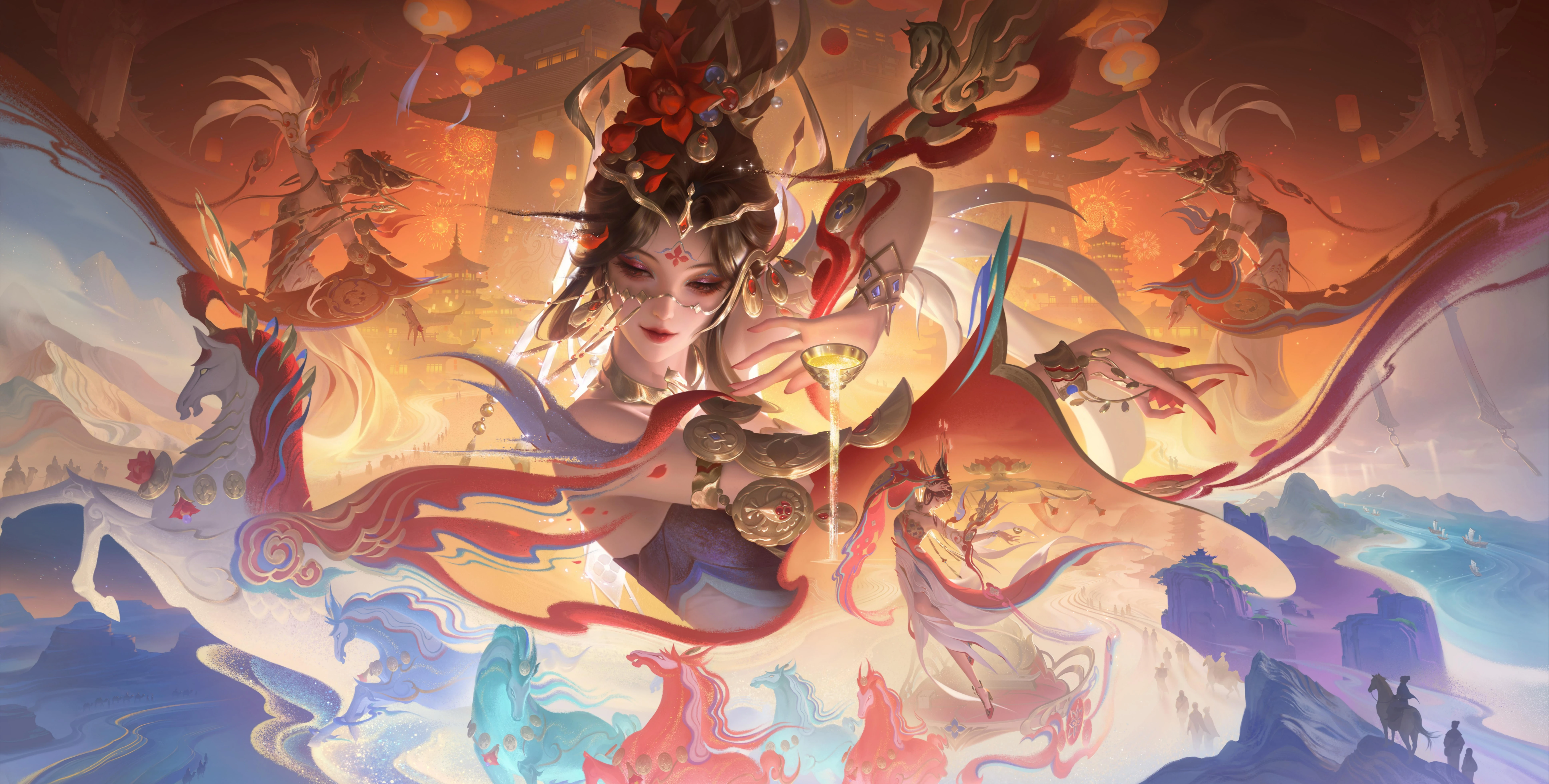 高清 王者荣耀场景壁纸 屏保锁屏