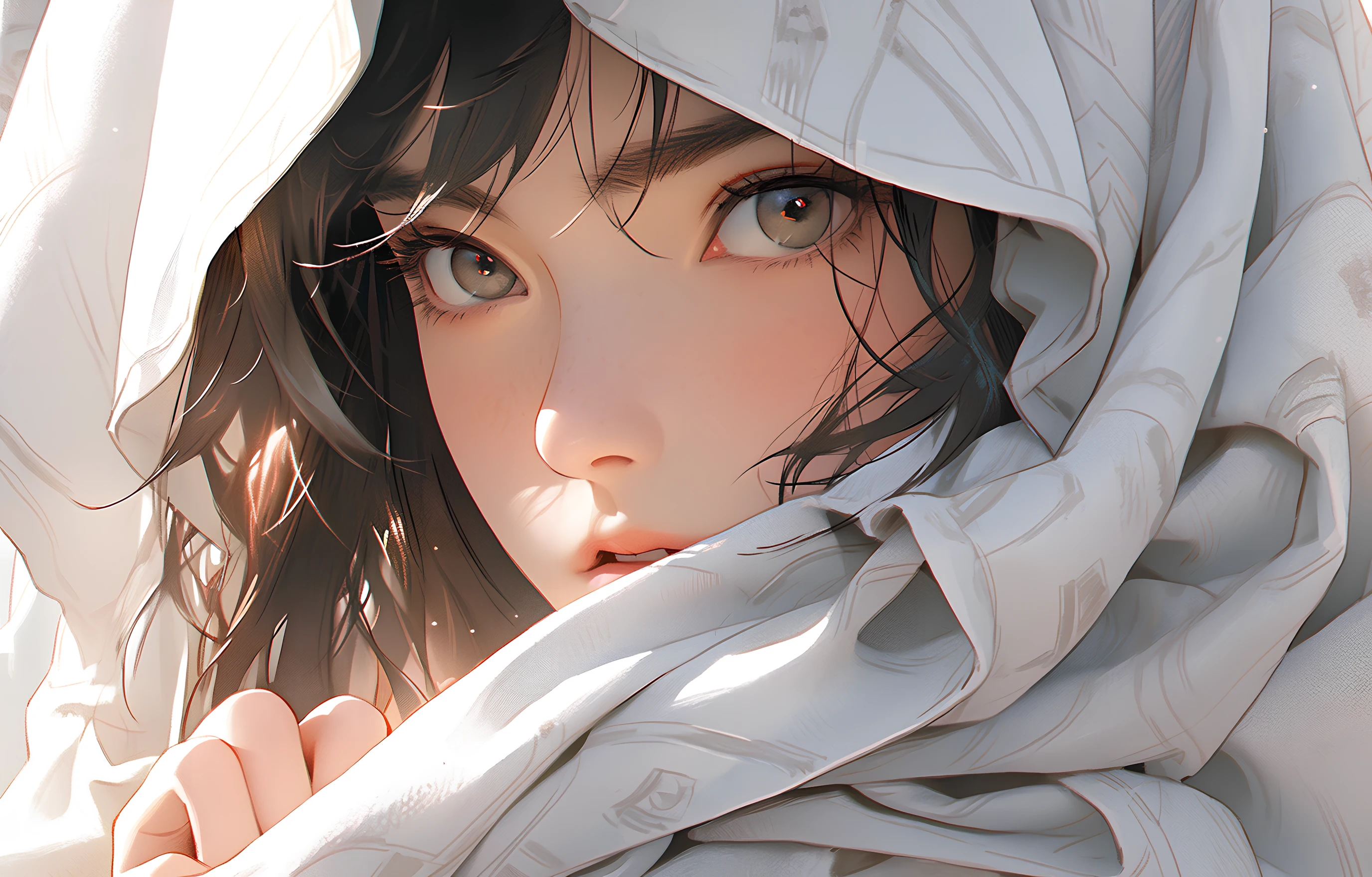 4K高清游戏原画异域少女风格视觉氛围