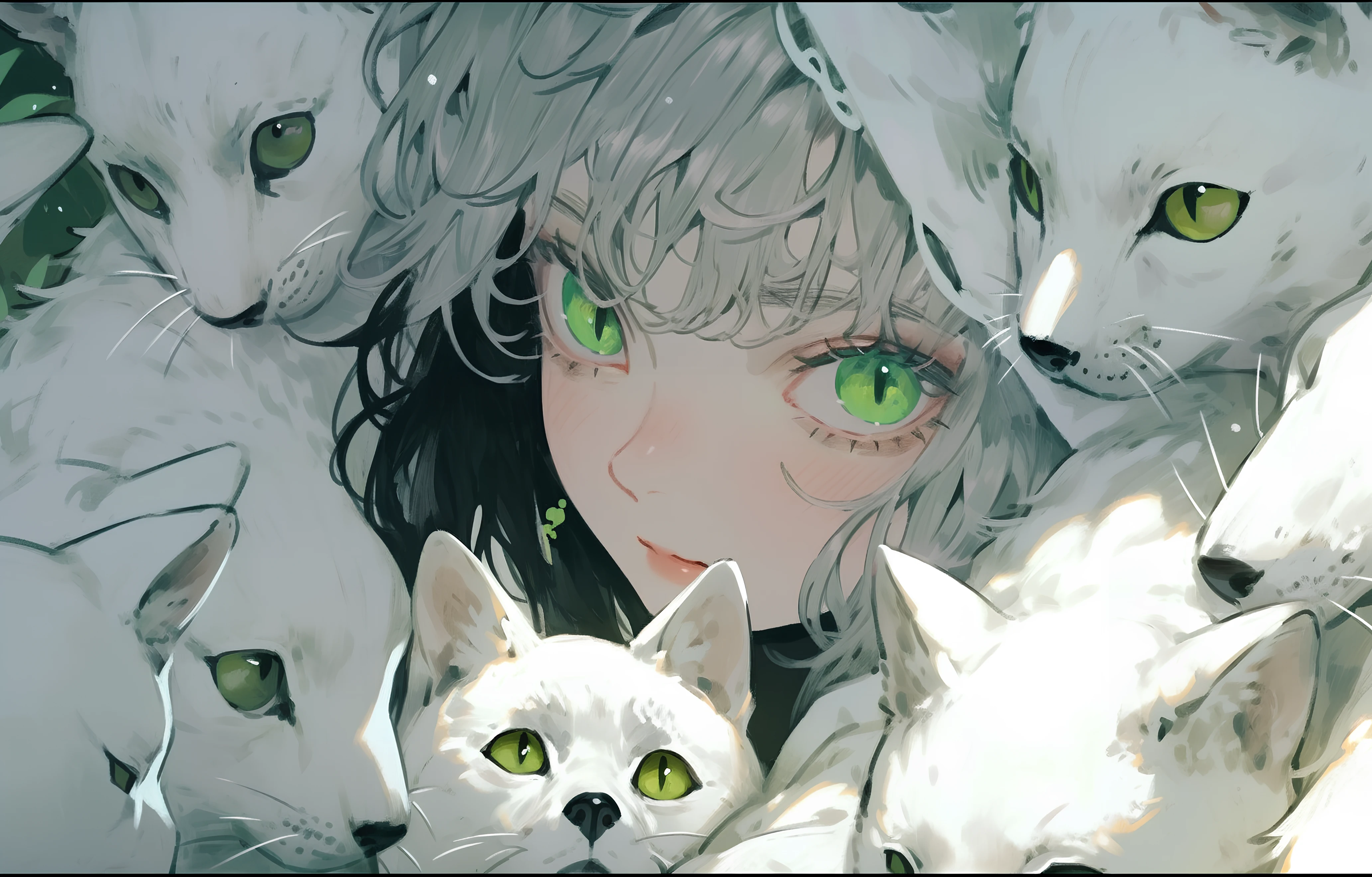 4K高清游戏原画异域少女创意视觉设计