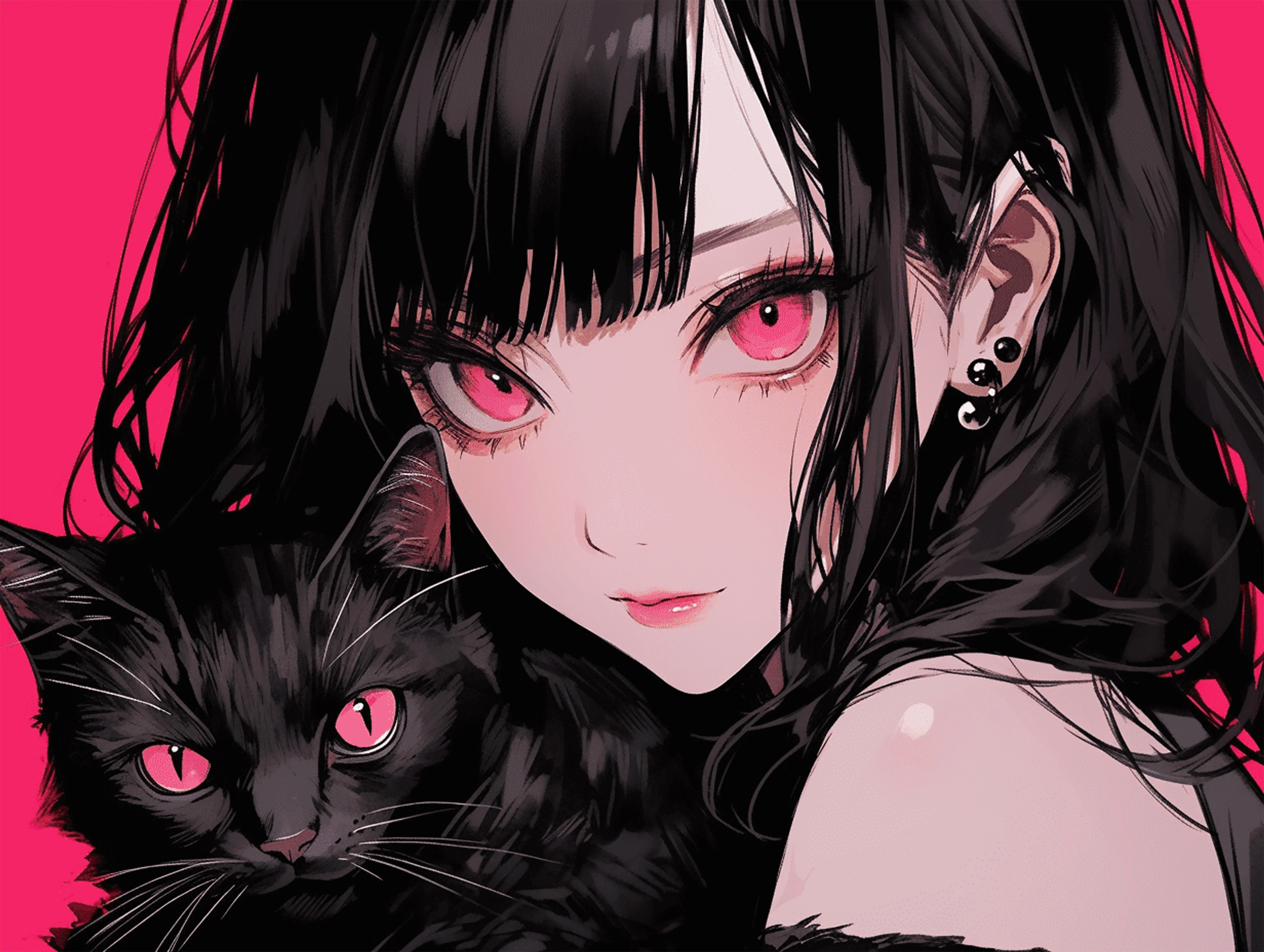 4K高清游戏原画异域少女创意视觉设计