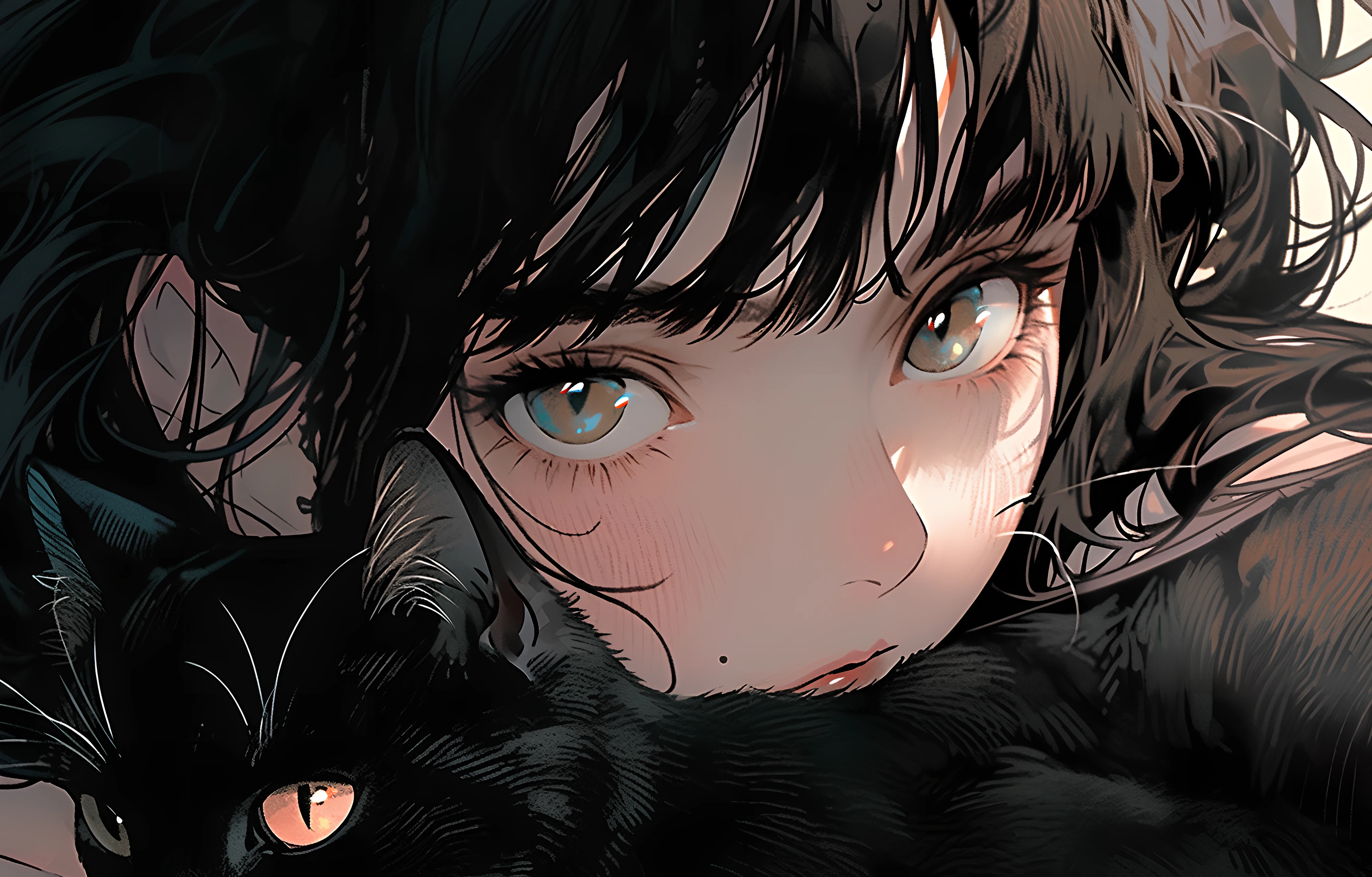 4K高清游戏原画异域少女创意视觉设计
