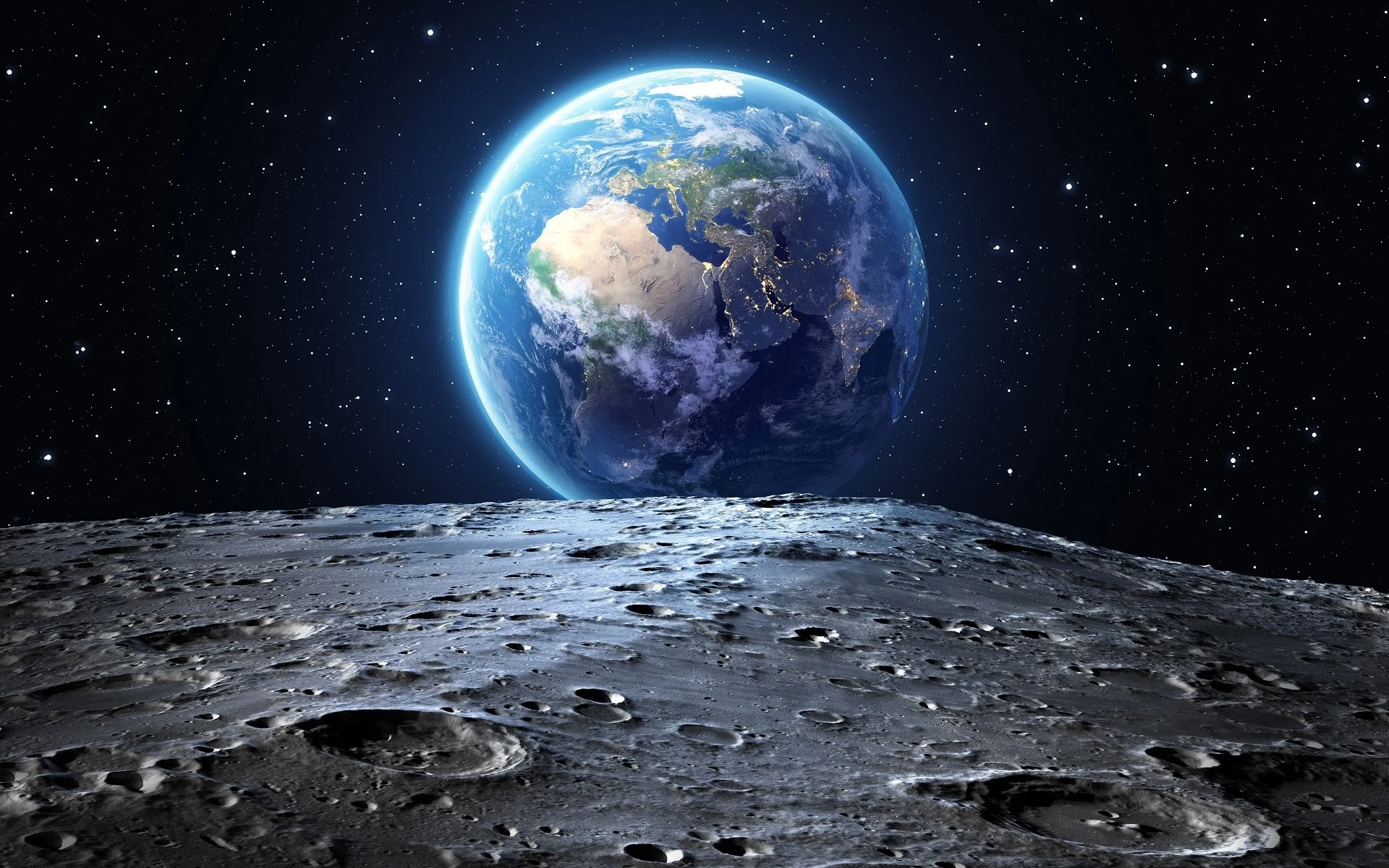4k画质 科幻感十足的 宇宙科幻地球 宇宙摄影 车载壁纸