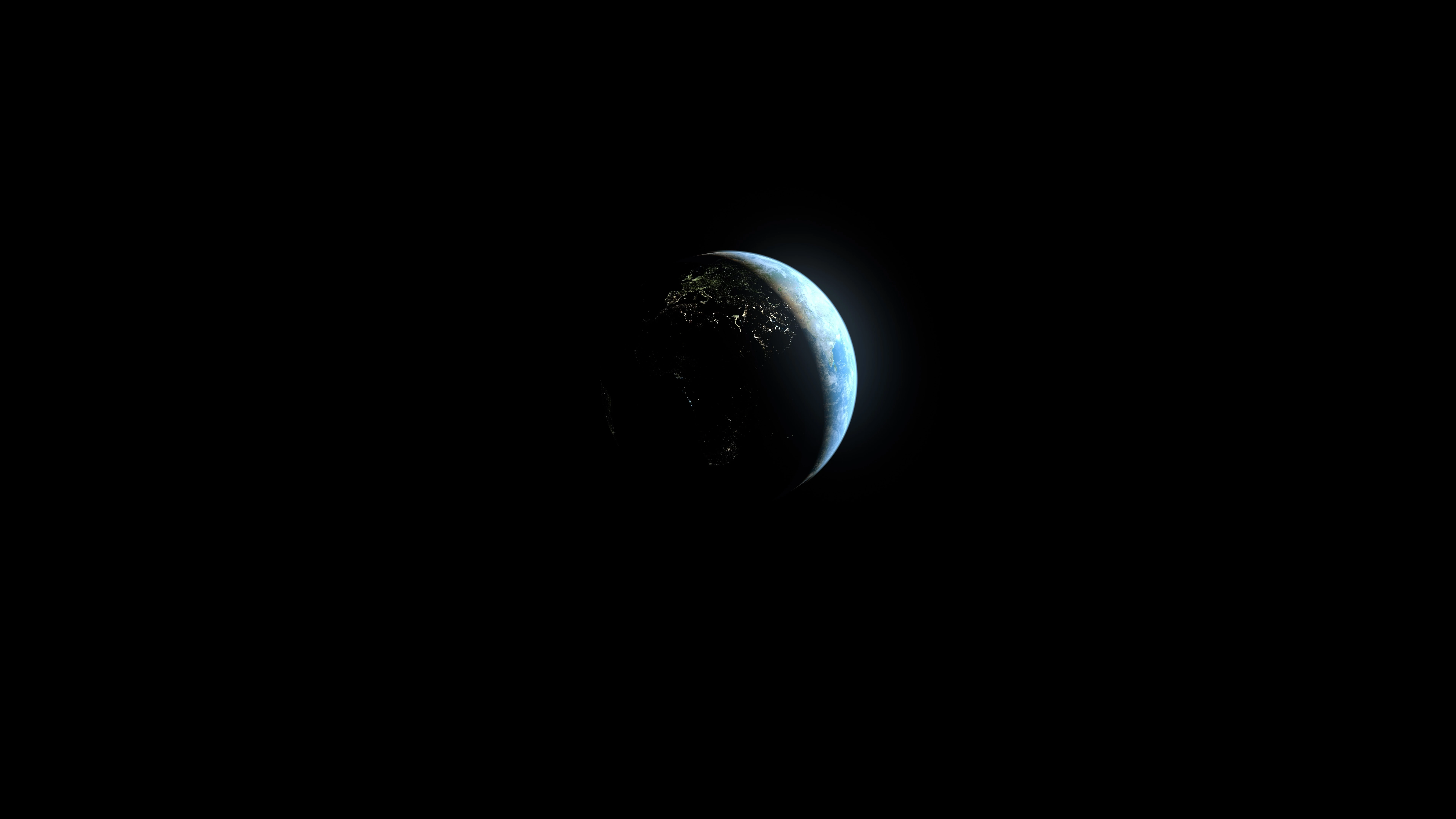 8K超高清 视觉震撼的 宇宙科幻地球 科幻壁纸 车载壁纸