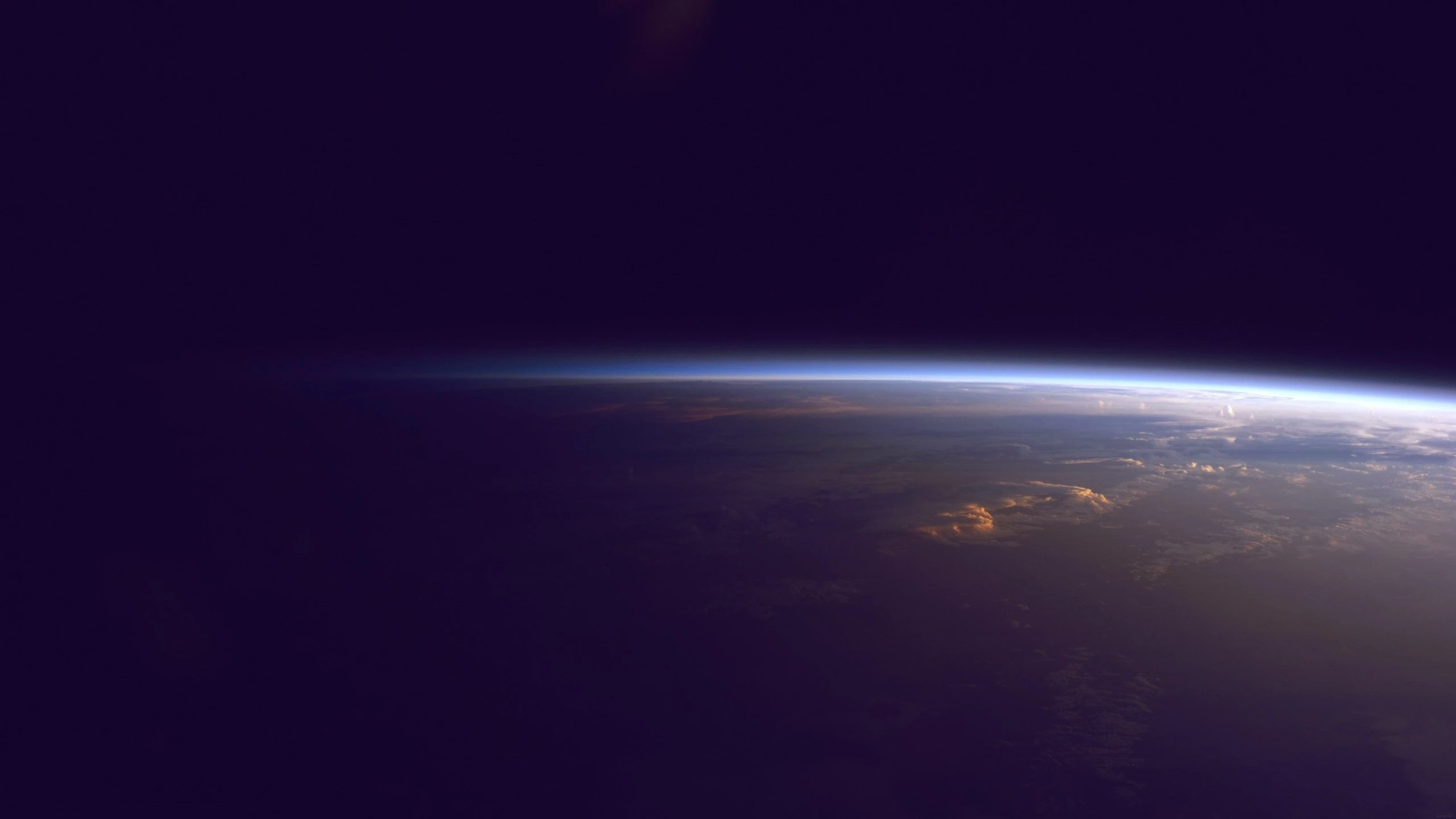 2K壁纸 星空璀璨的 宇宙科幻地球 科幻壁纸 锁屏壁纸