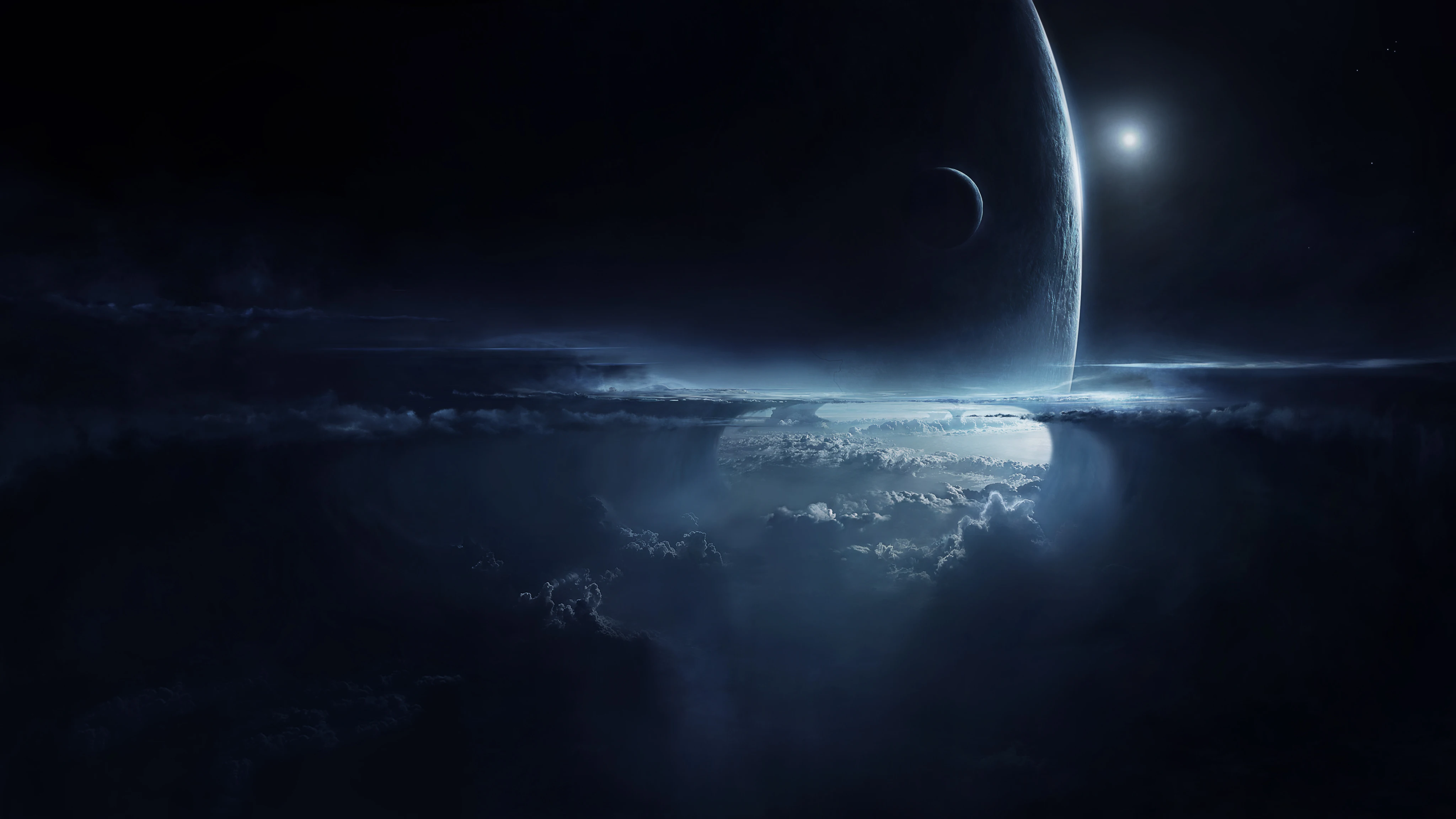 未来世界科幻场景 4K全景壁纸