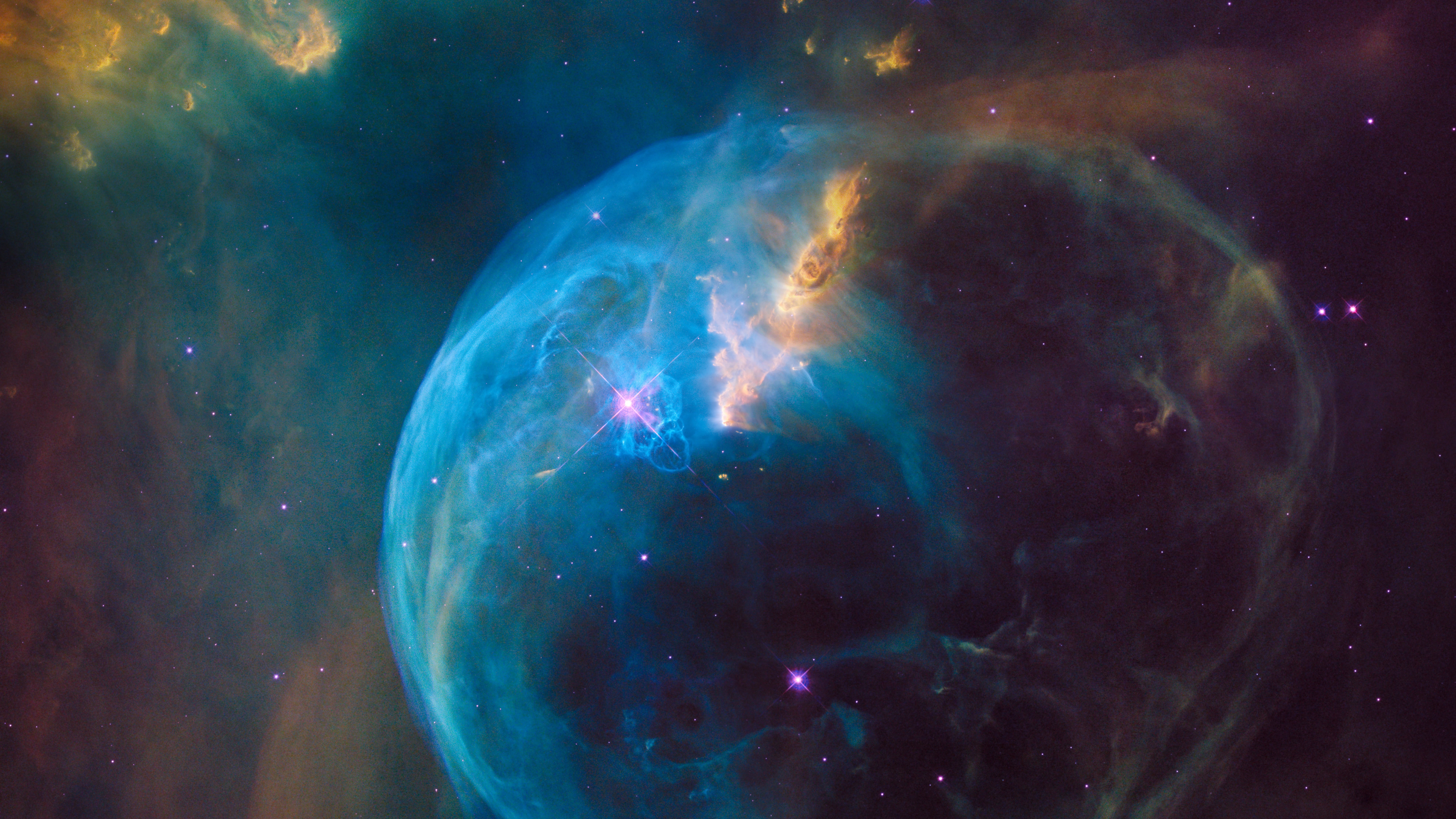 4K超清 科幻感十足的 宇宙科幻外太空 科幻壁纸 科幻背景