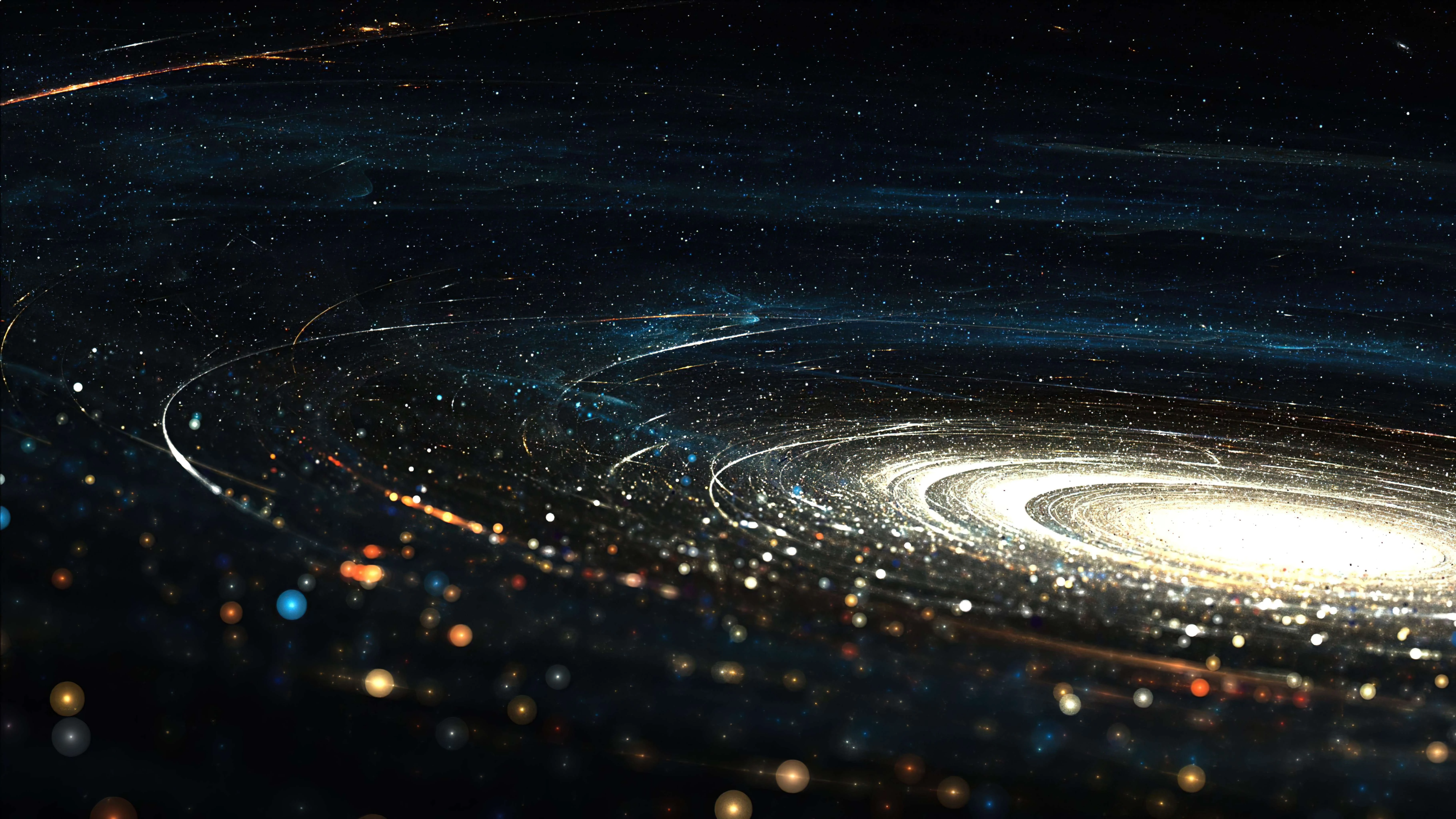 2K壁纸 视觉震撼的 宇宙科幻外太空 宇宙图片 车载壁纸
