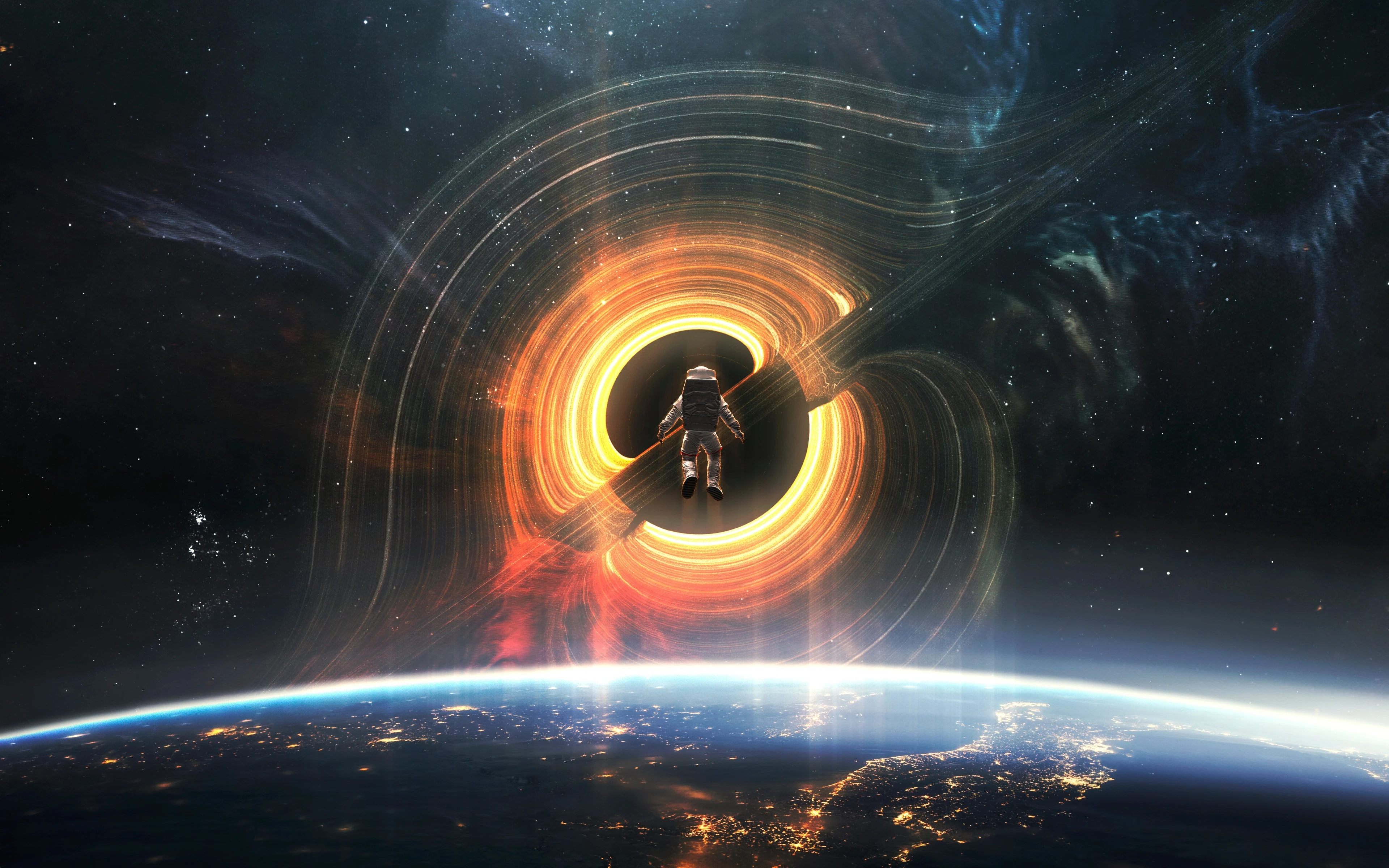 2K壁纸 视觉震撼的 宇宙科幻外太空 宇宙图片 游戏背景