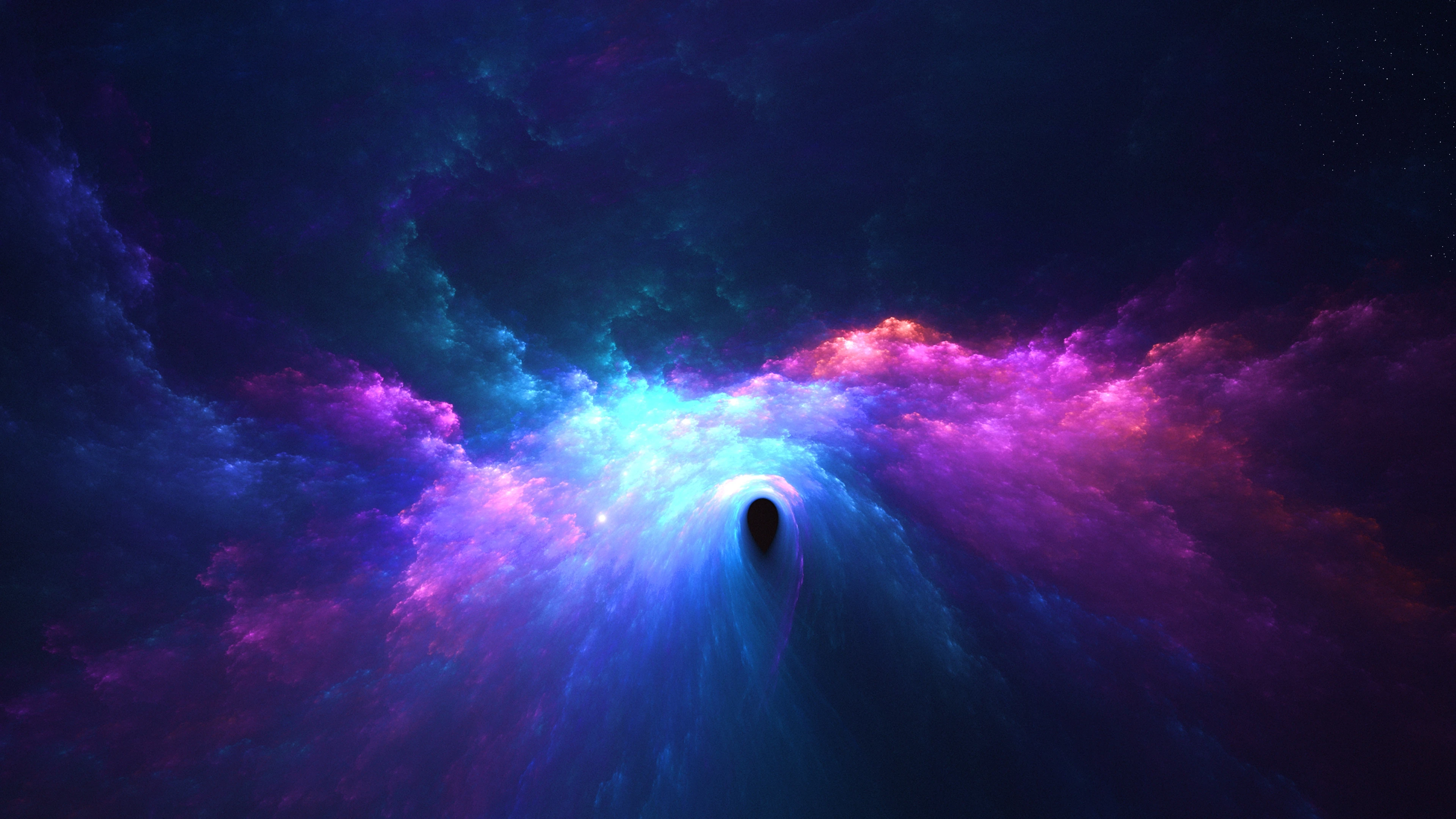 8K超高清 星空璀璨的 宇宙科幻外太空 科幻背景 游戏背景