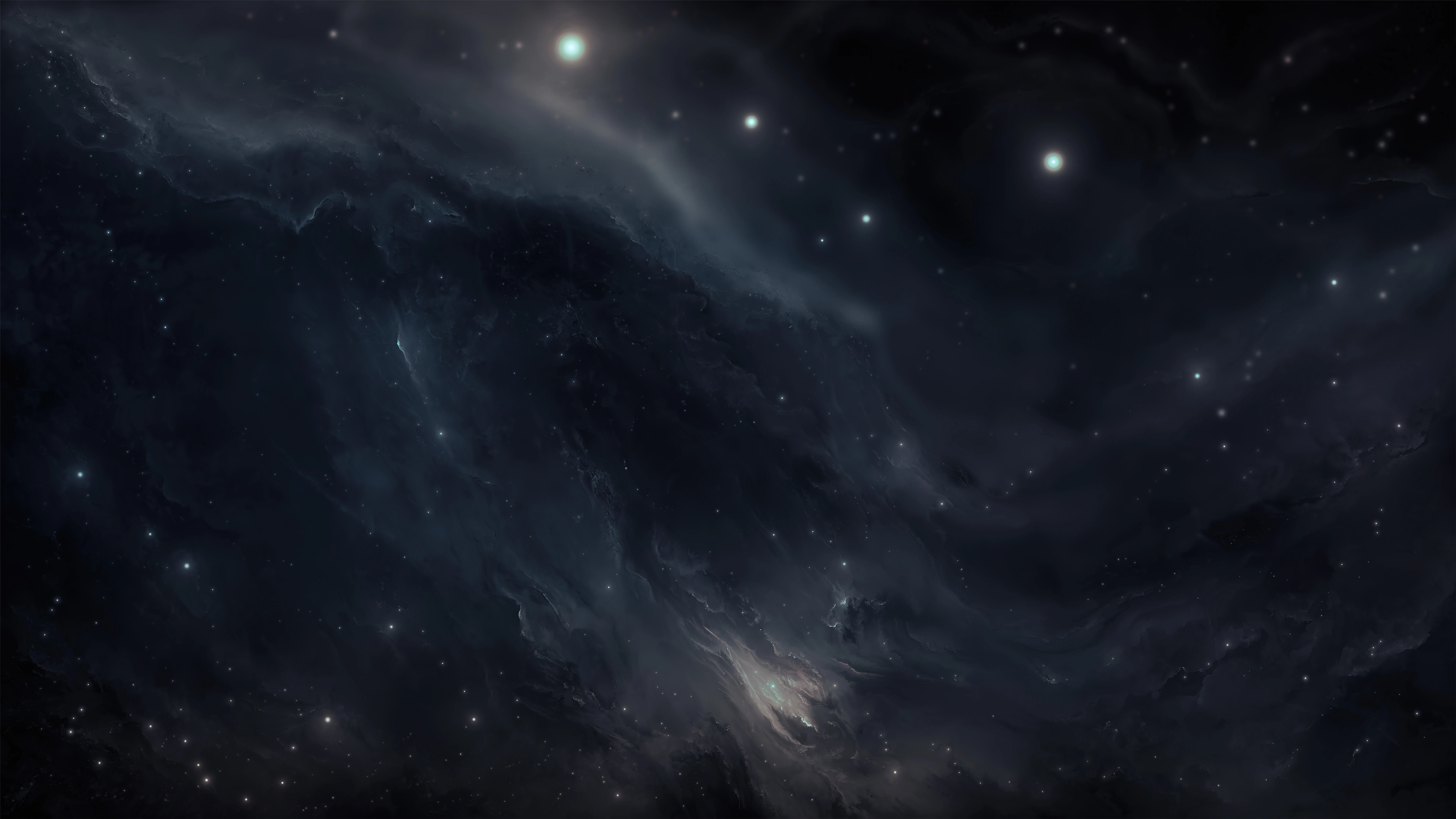 4K超清 视觉震撼的 宇宙科幻外太空 宇宙摄影 游戏背景