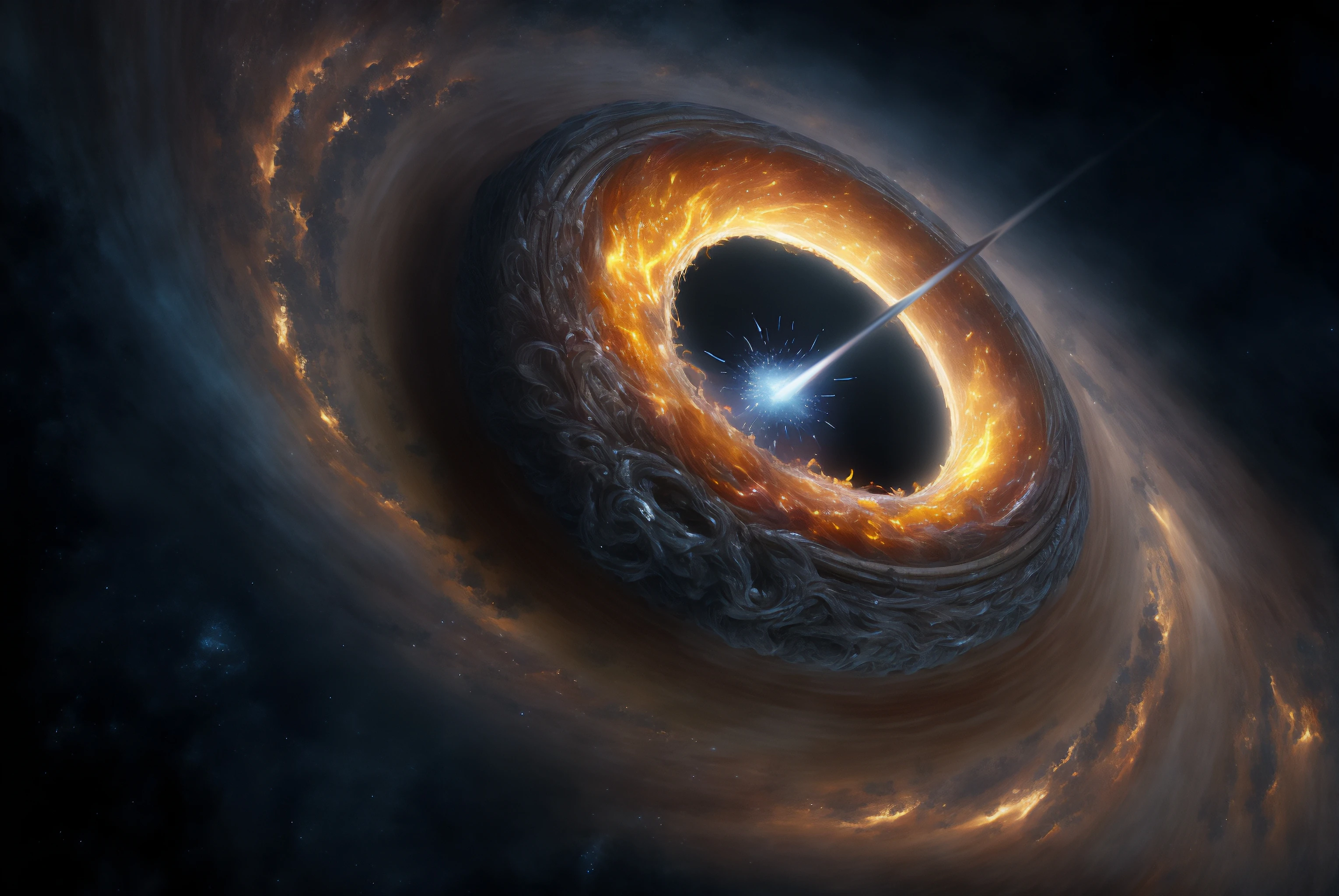 4K超清 未来感的 宇宙科幻外太空 宇宙图片 科幻背景