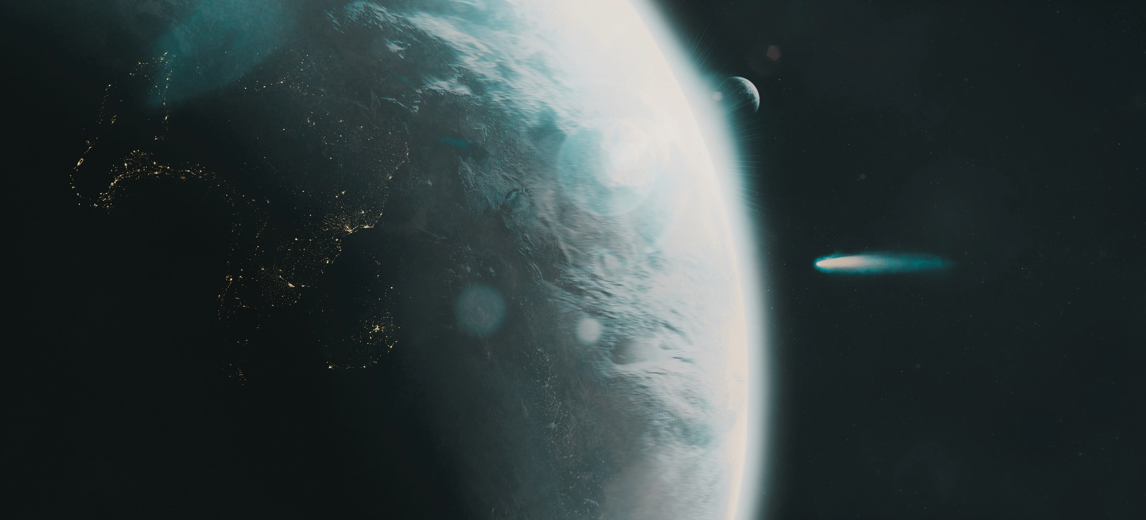 4K超清 未来感的 宇宙科幻外太空 宇宙图片 游戏背景
