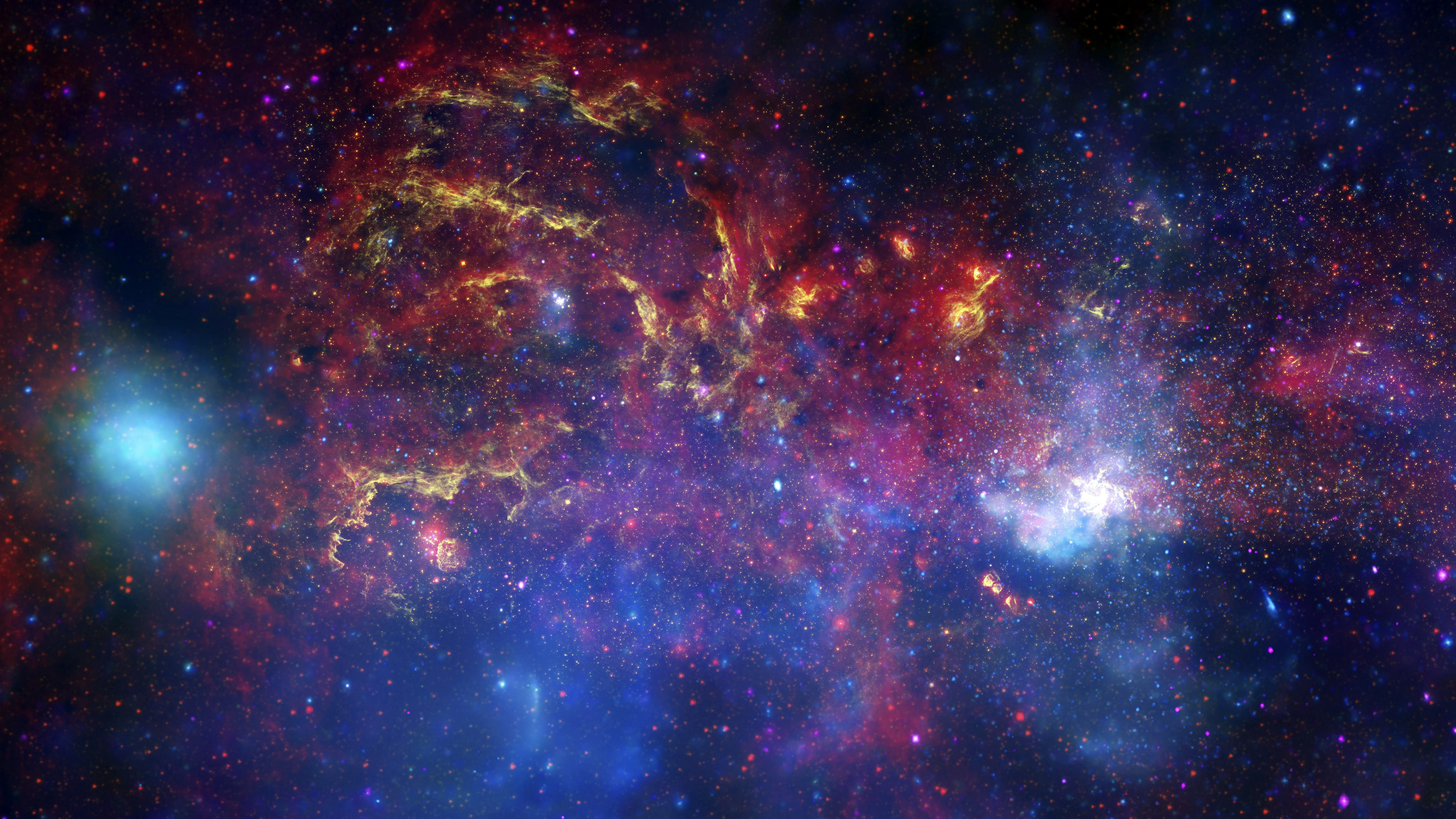 漫天繁星点缀夜空 星空风光4K壁纸