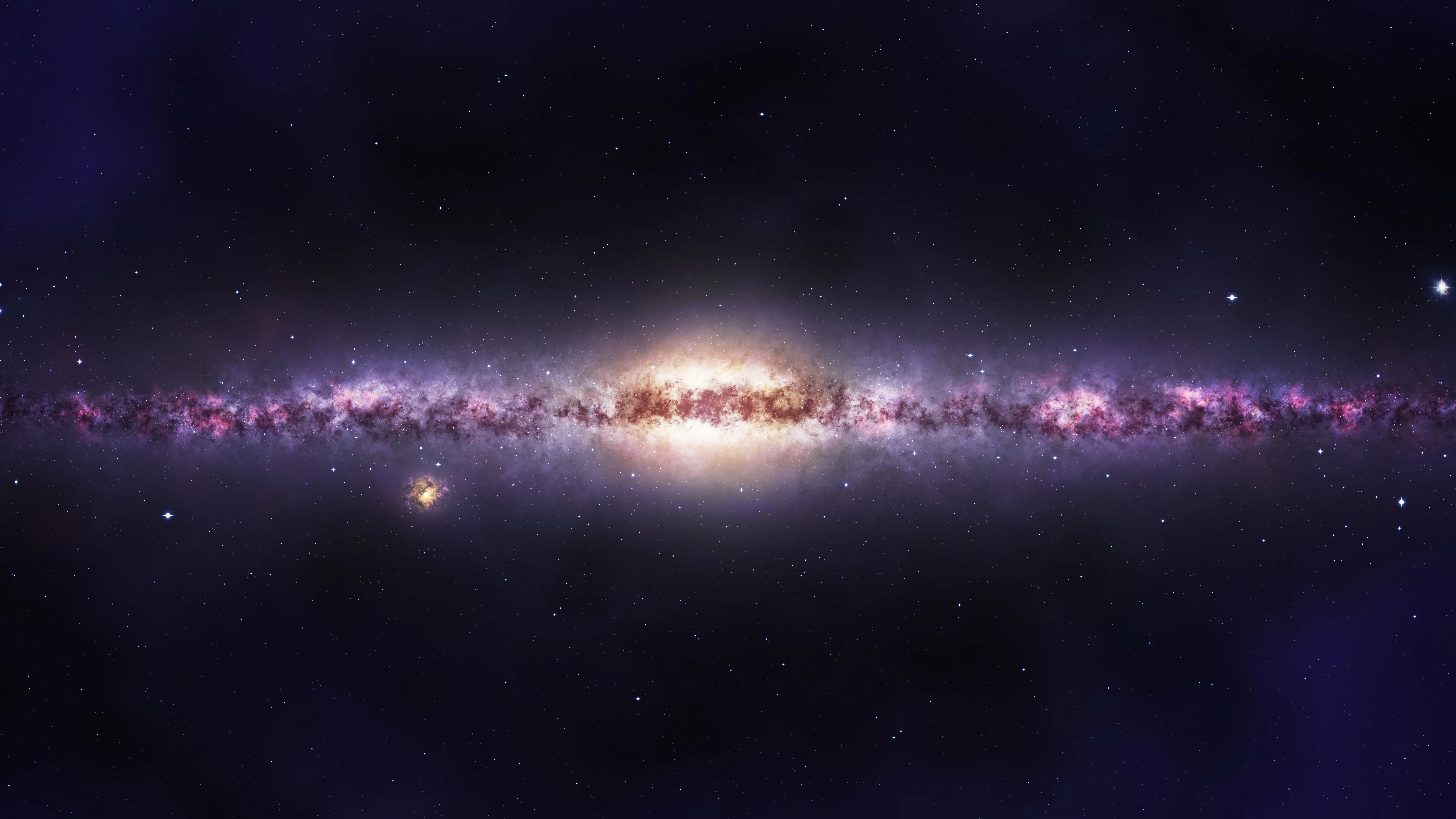 极地星空极光舞动 4K超清壁纸