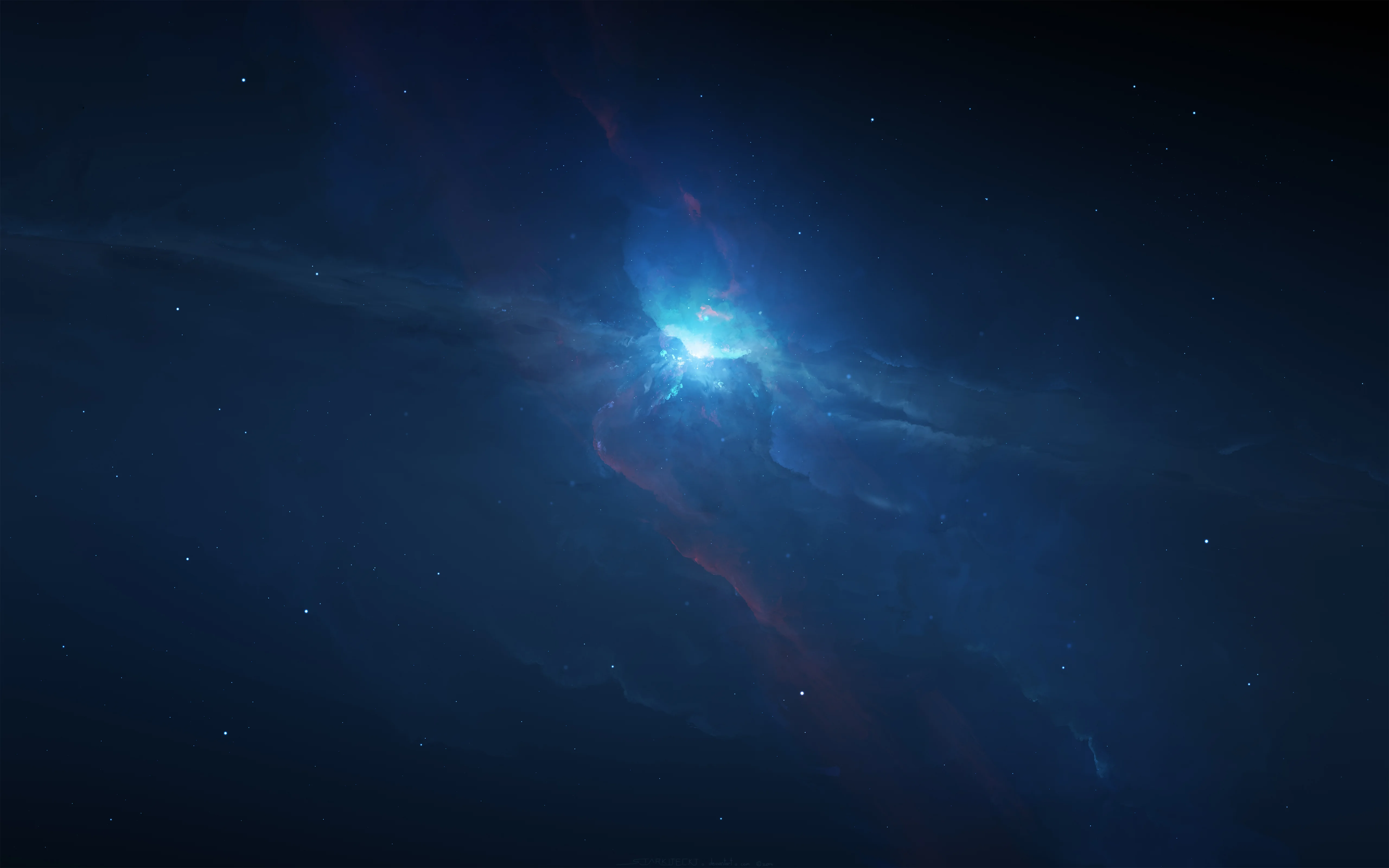 璀璨星空银河拱桥 4K超清夜景壁纸