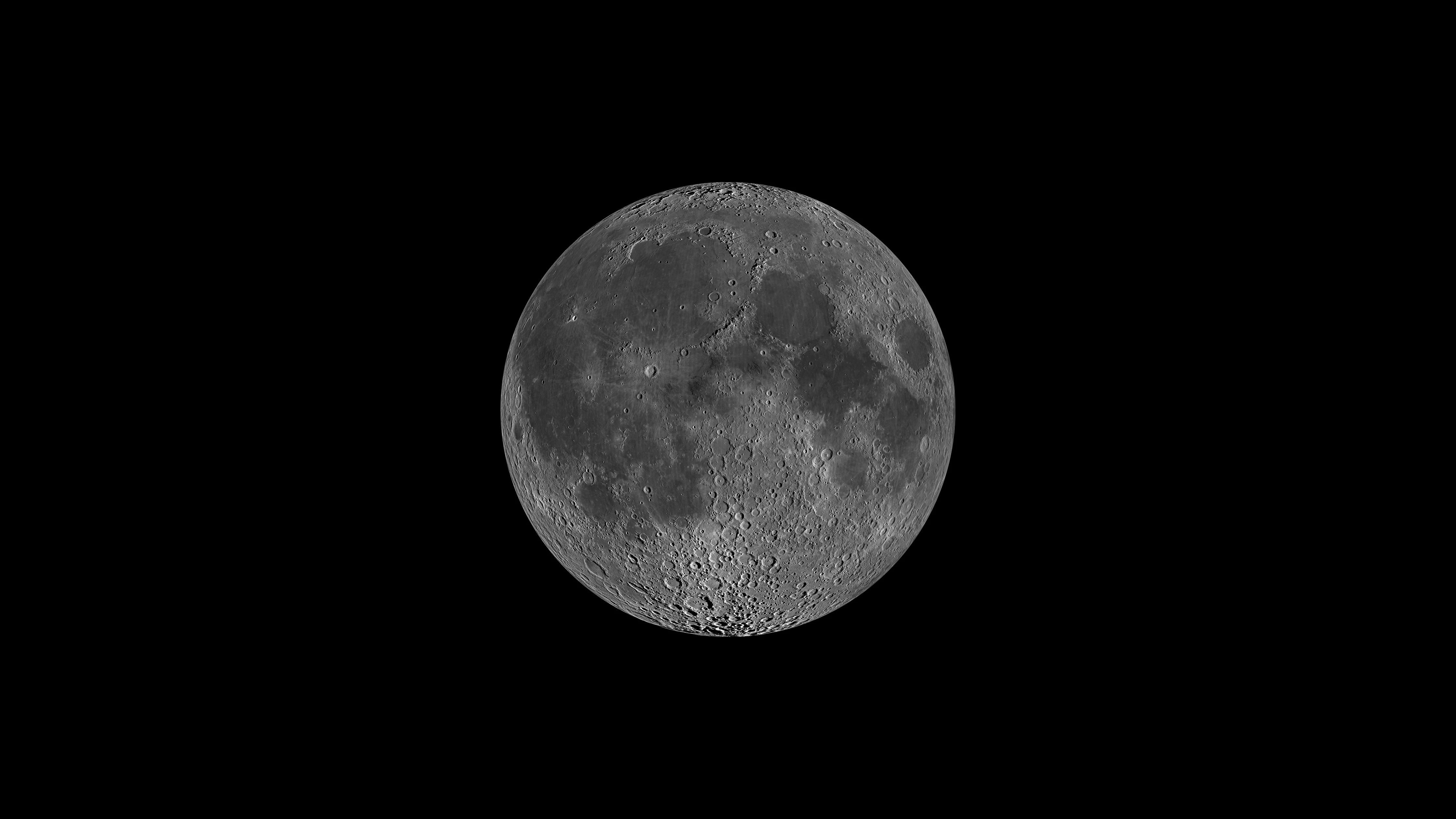 4K超清 视觉震撼的 宇宙科幻月球 宇宙图片 锁屏壁纸