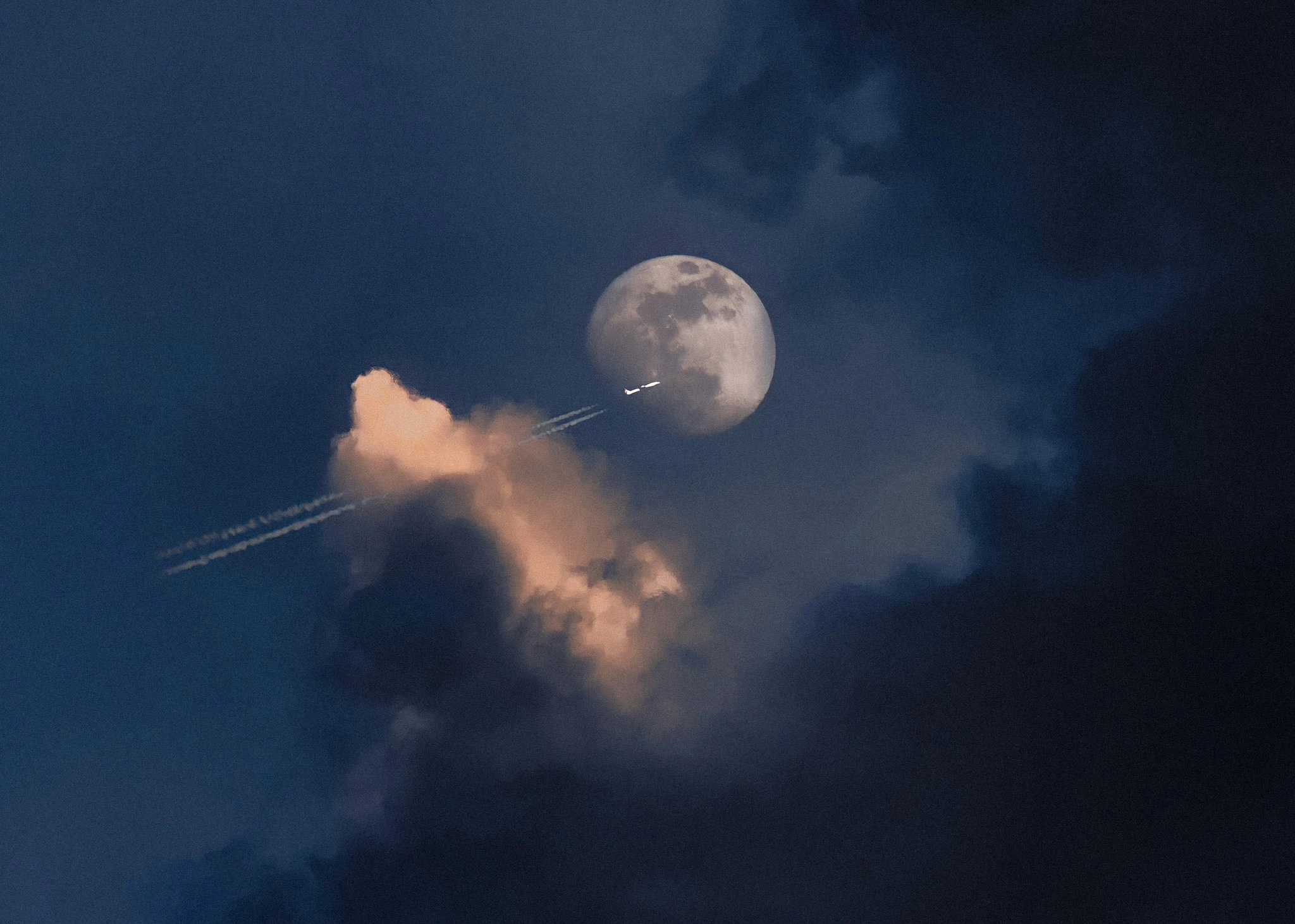 4k画质 宇宙浩瀚的 宇宙科幻月球 科幻壁纸 科幻背景