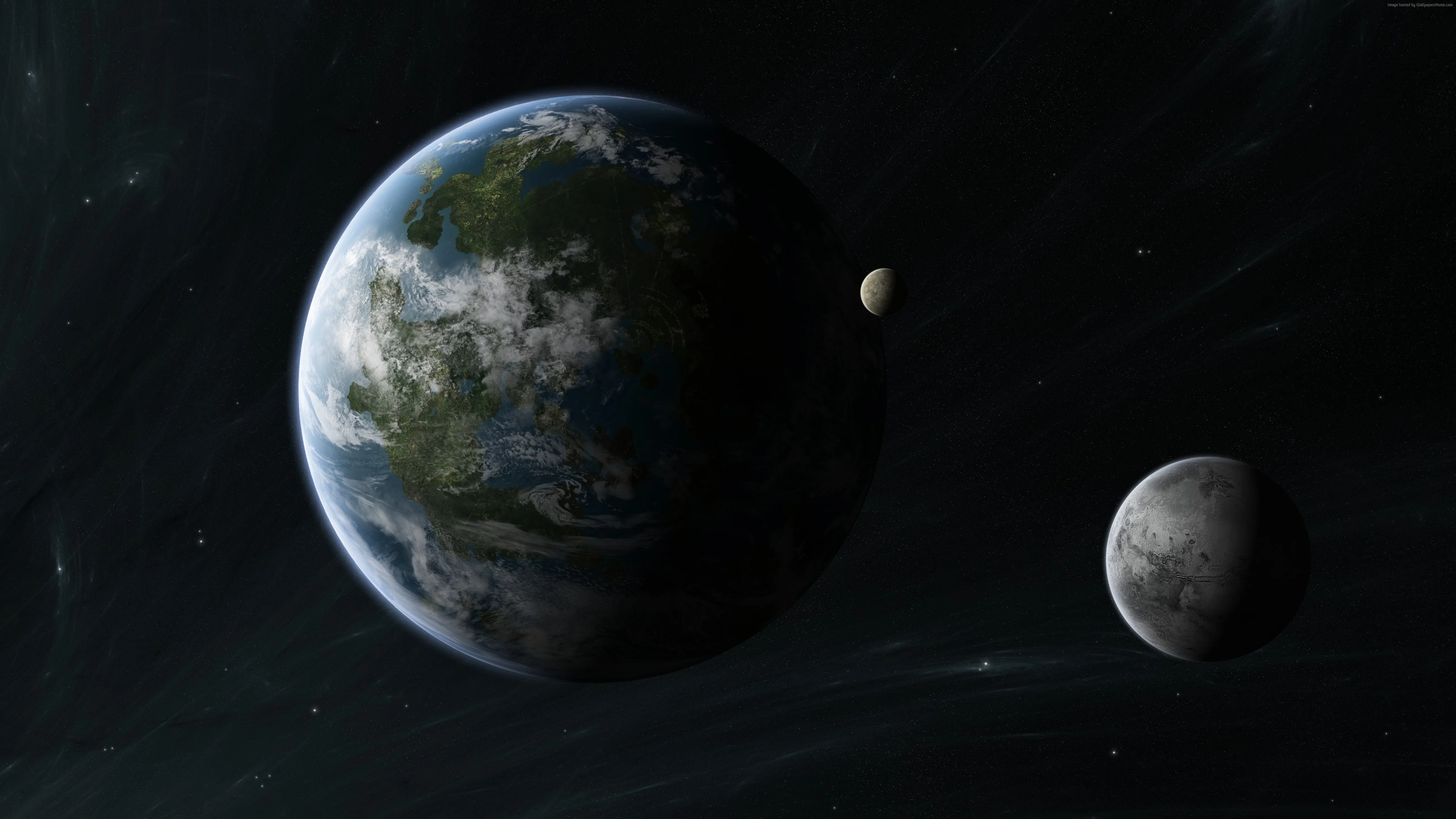宇宙星尘弥漫 超高清太空全景壁纸