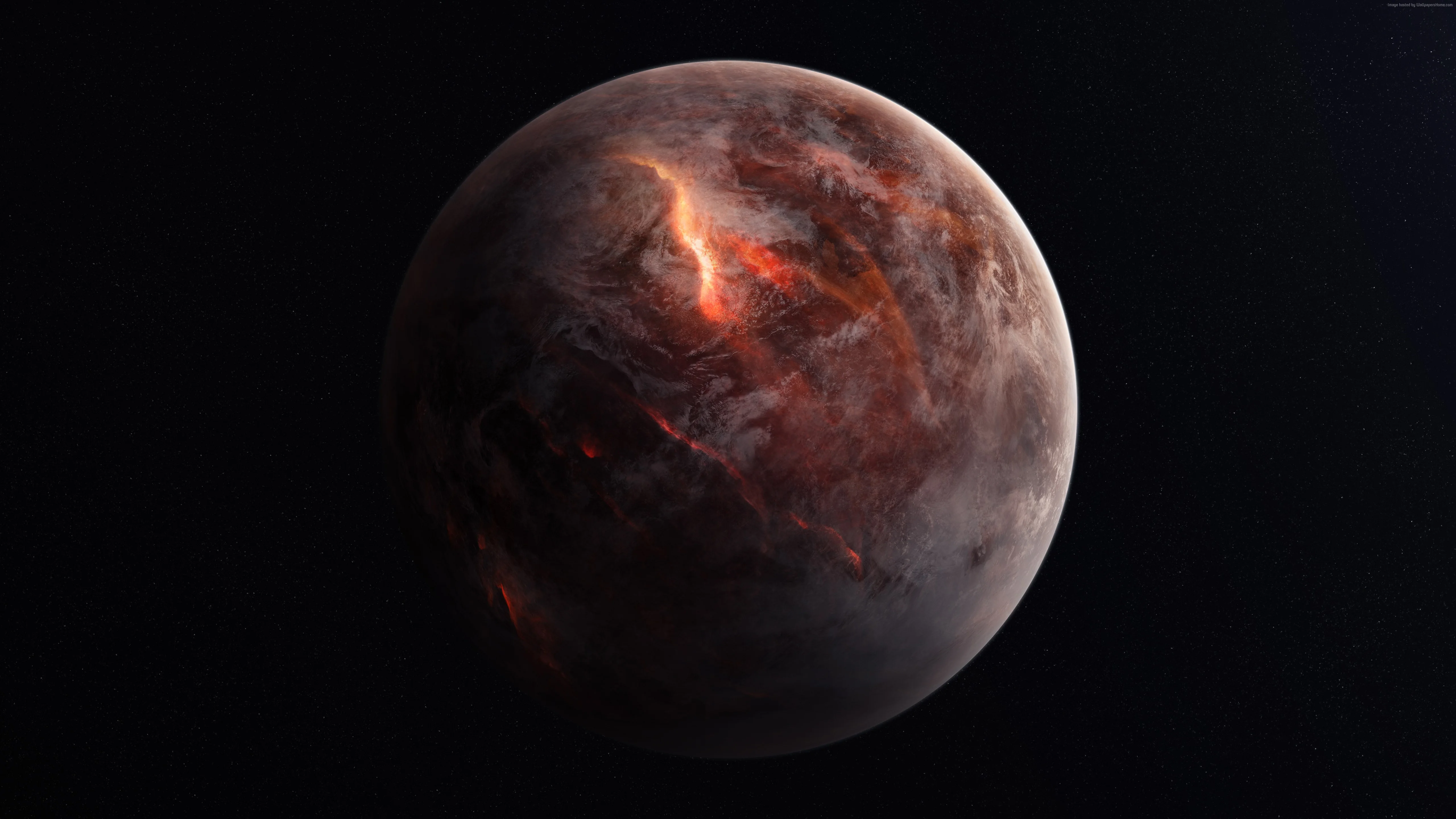 宇宙星云色彩绚烂 4K太空场景壁纸