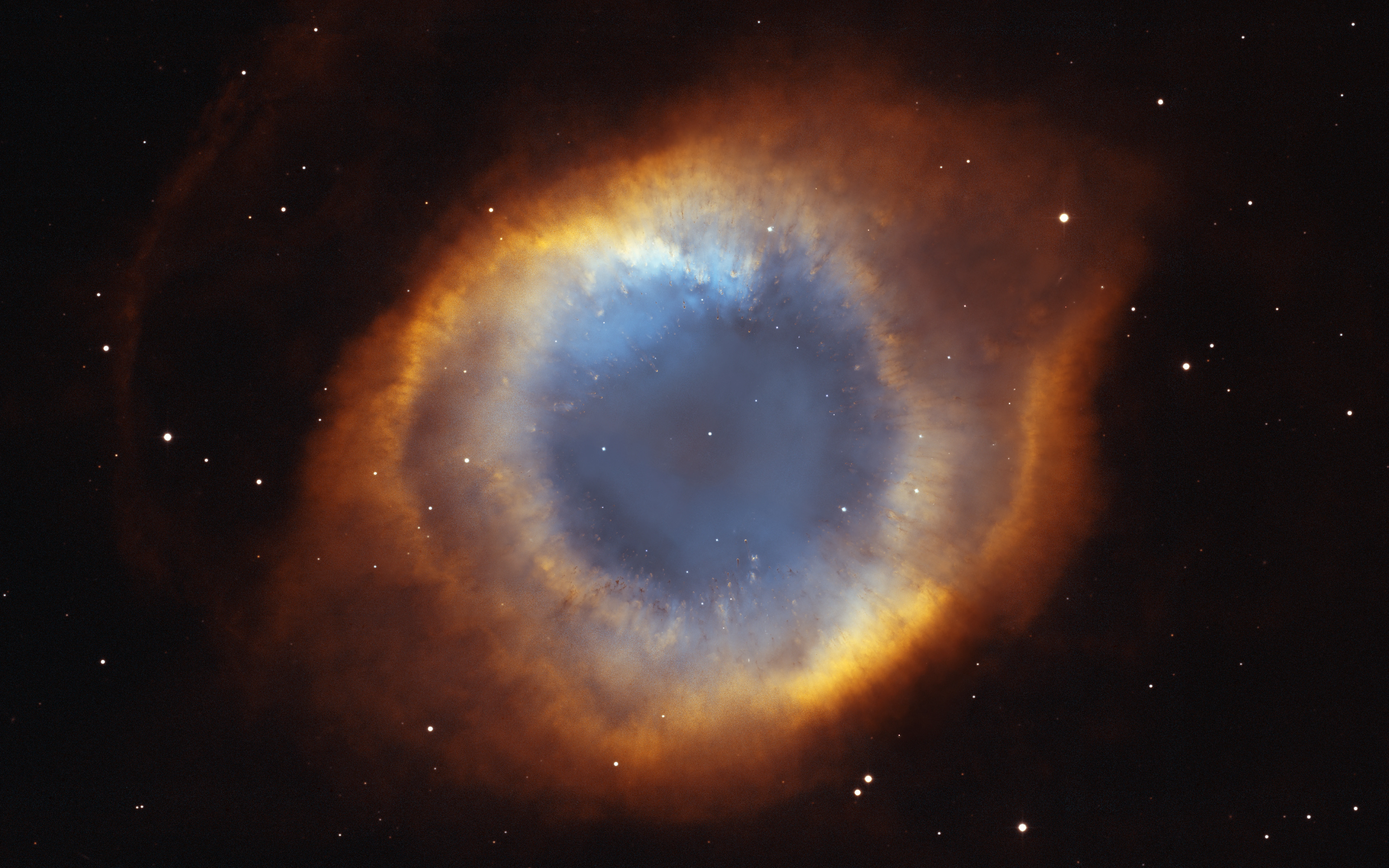 星际空间行星环绕 4K宇宙风景壁纸